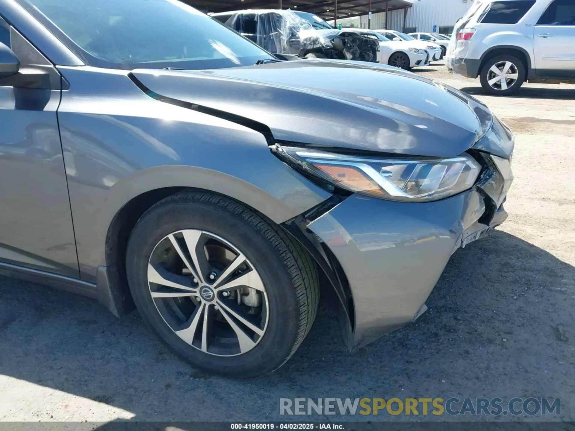 6 Photograph of a damaged car 3N1AB8CV6NY249729 NISSAN SENTRA 2022