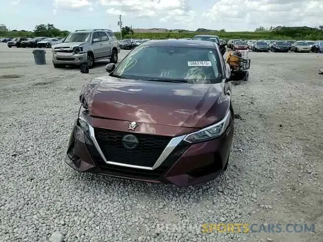 13 Photograph of a damaged car 3N1AB8CV6NY256101 NISSAN SENTRA 2022