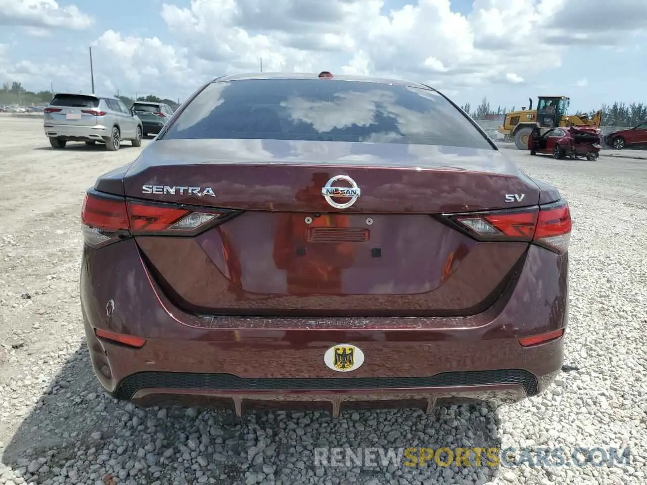 6 Photograph of a damaged car 3N1AB8CV6NY256101 NISSAN SENTRA 2022