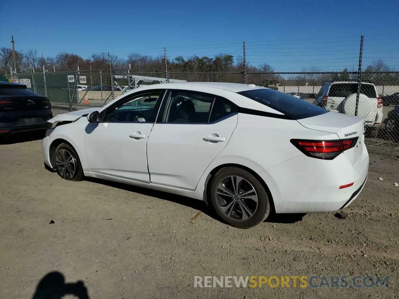 2 Photograph of a damaged car 3N1AB8CV6NY267339 NISSAN SENTRA 2022