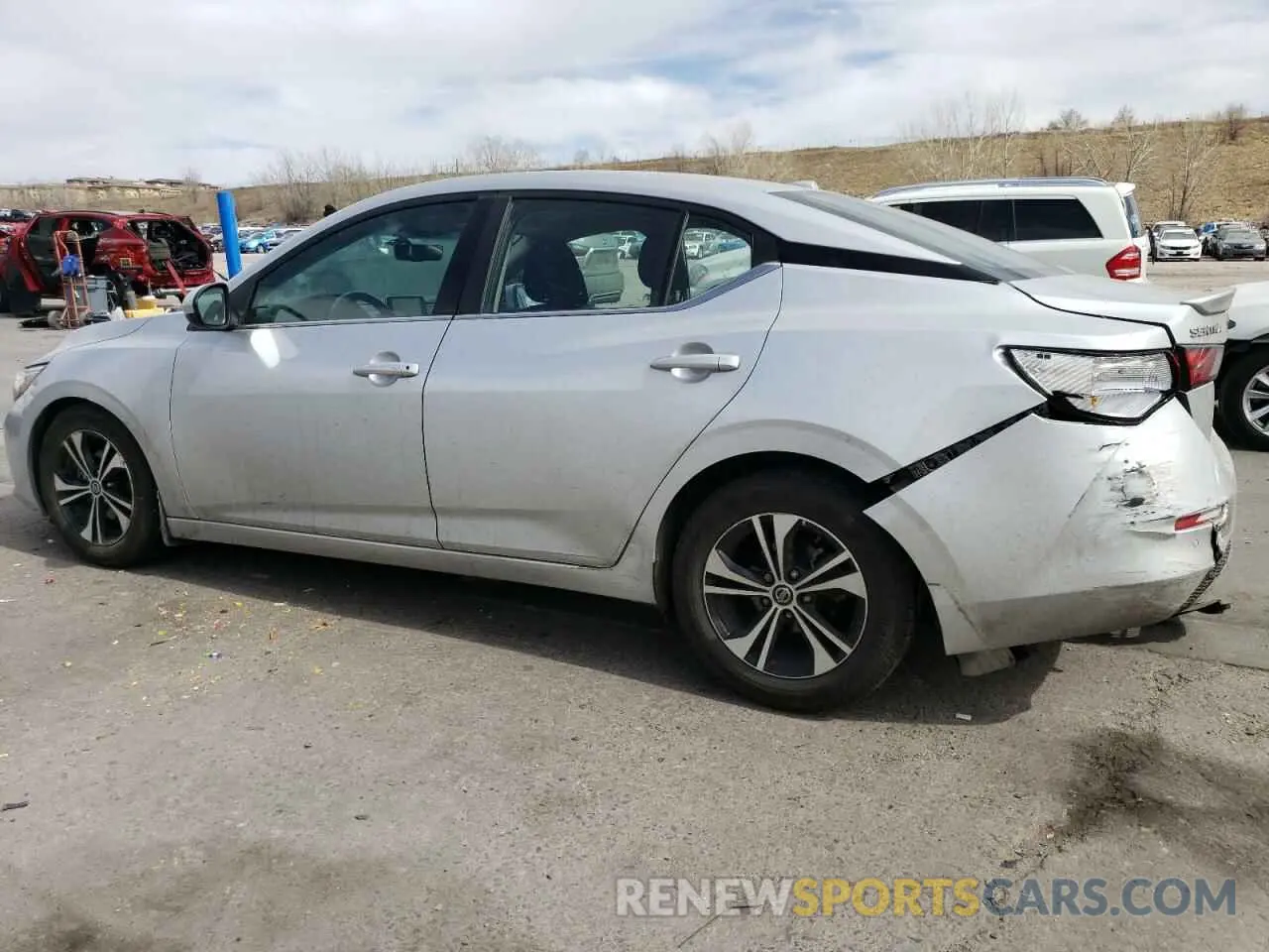 2 Photograph of a damaged car 3N1AB8CV6NY268409 NISSAN SENTRA 2022