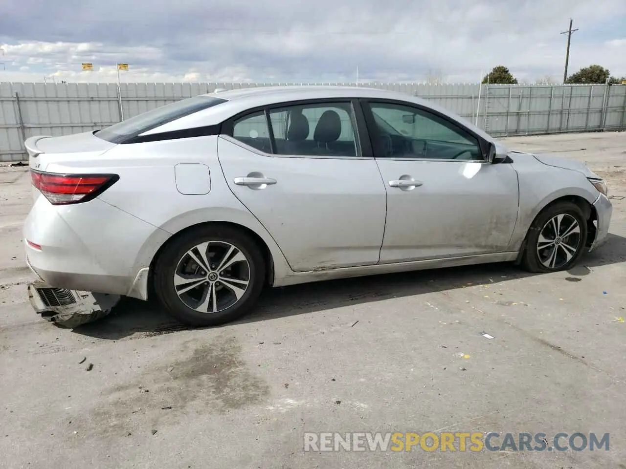 3 Photograph of a damaged car 3N1AB8CV6NY268409 NISSAN SENTRA 2022