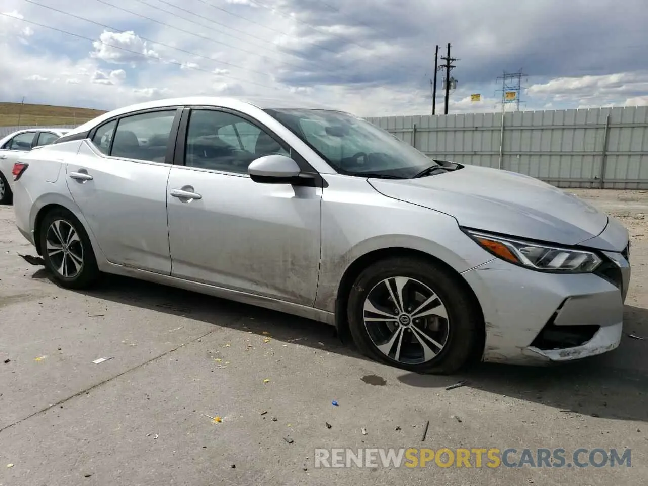 4 Photograph of a damaged car 3N1AB8CV6NY268409 NISSAN SENTRA 2022