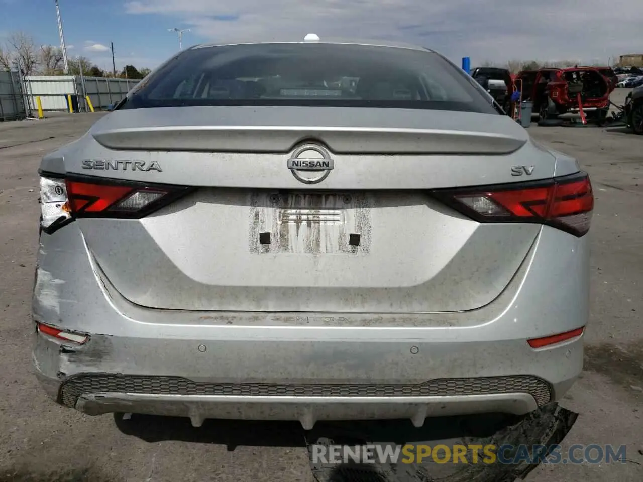 6 Photograph of a damaged car 3N1AB8CV6NY268409 NISSAN SENTRA 2022