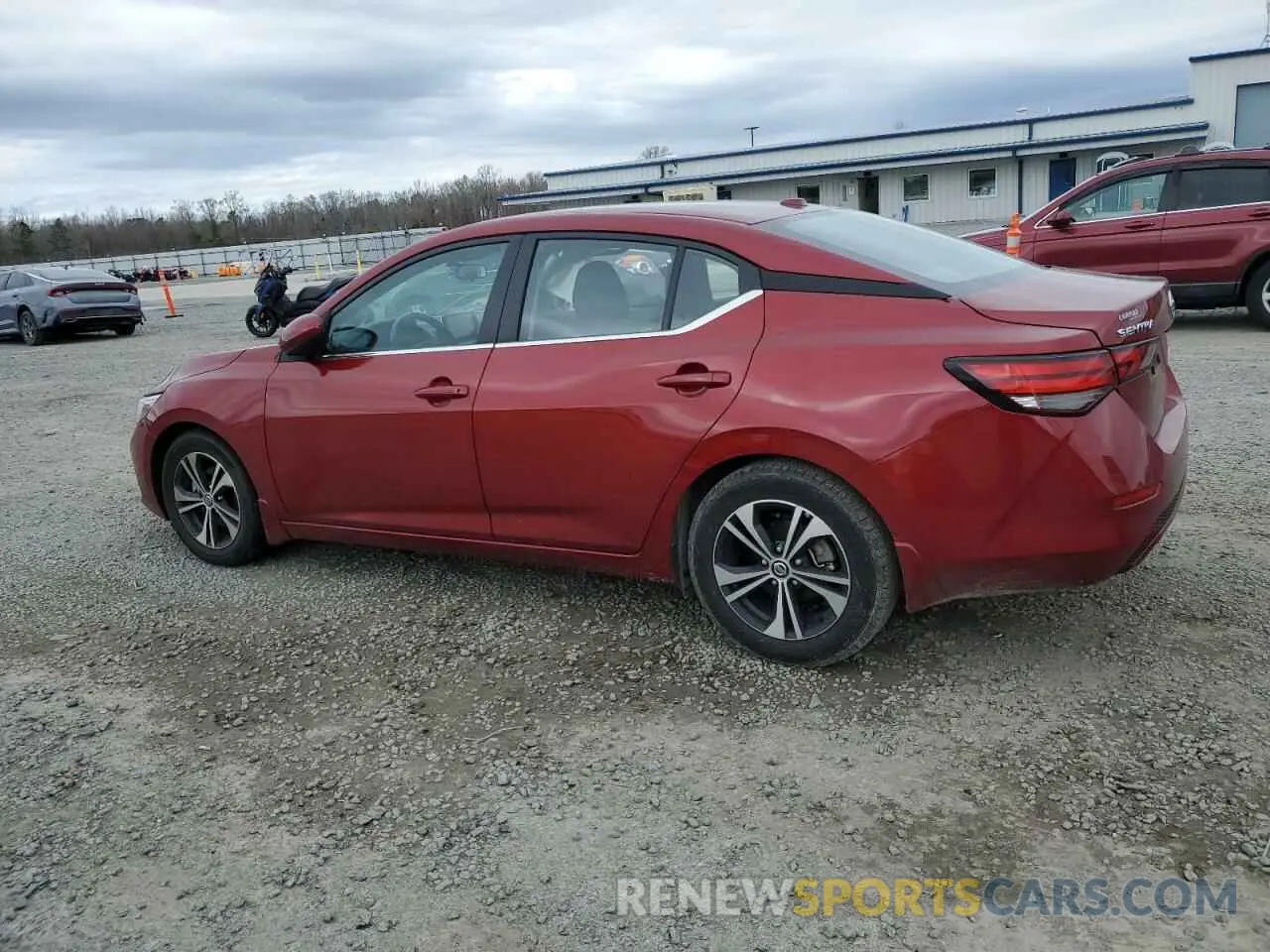 2 Photograph of a damaged car 3N1AB8CV6NY288272 NISSAN SENTRA 2022