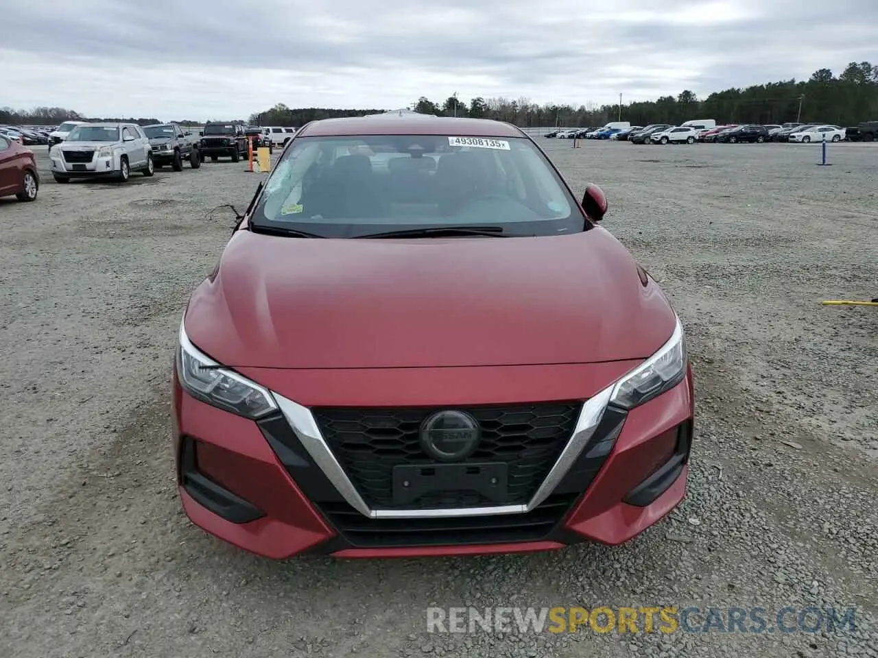 5 Photograph of a damaged car 3N1AB8CV6NY288272 NISSAN SENTRA 2022