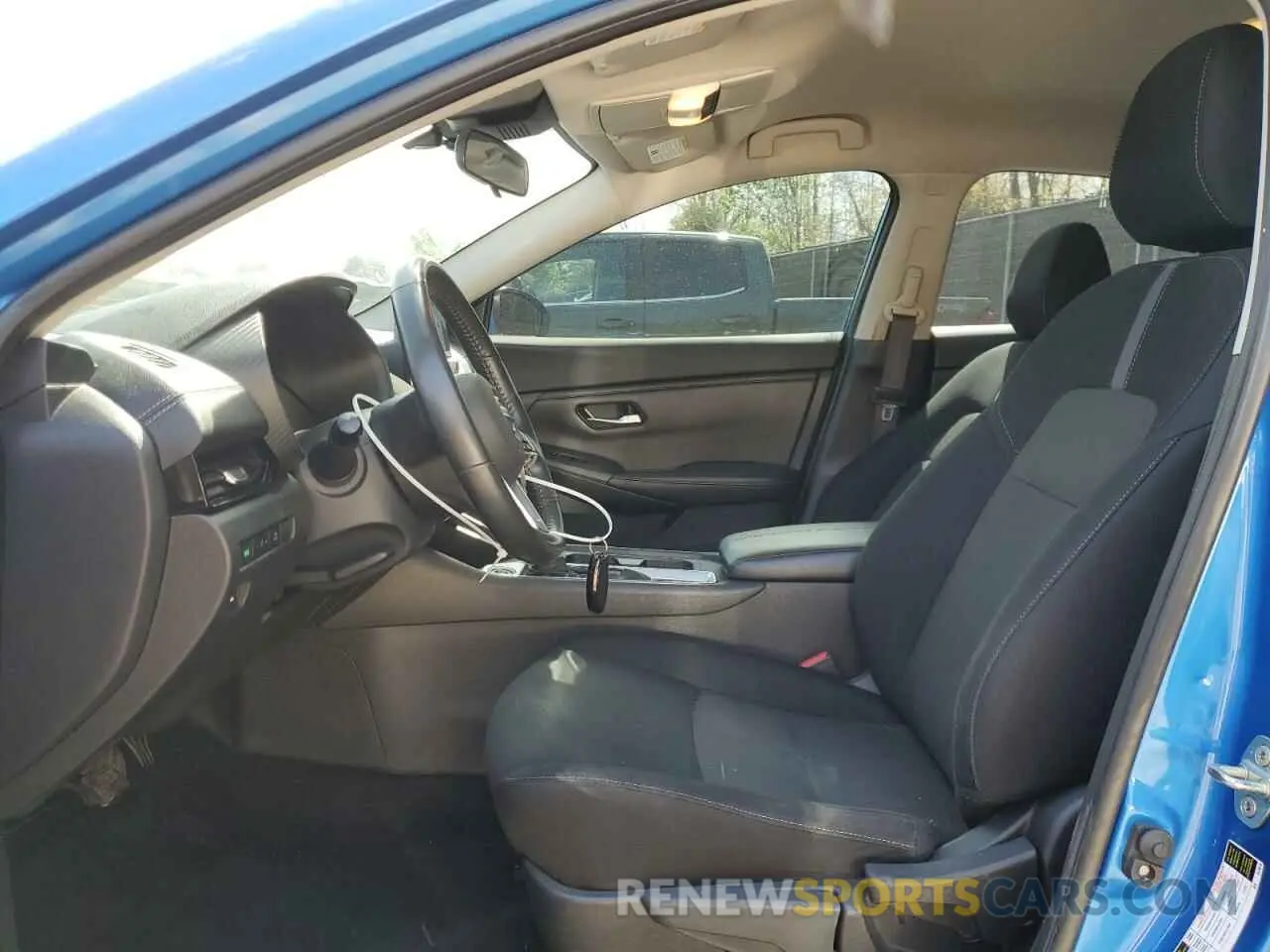 7 Photograph of a damaged car 3N1AB8CV6NY288501 NISSAN SENTRA 2022