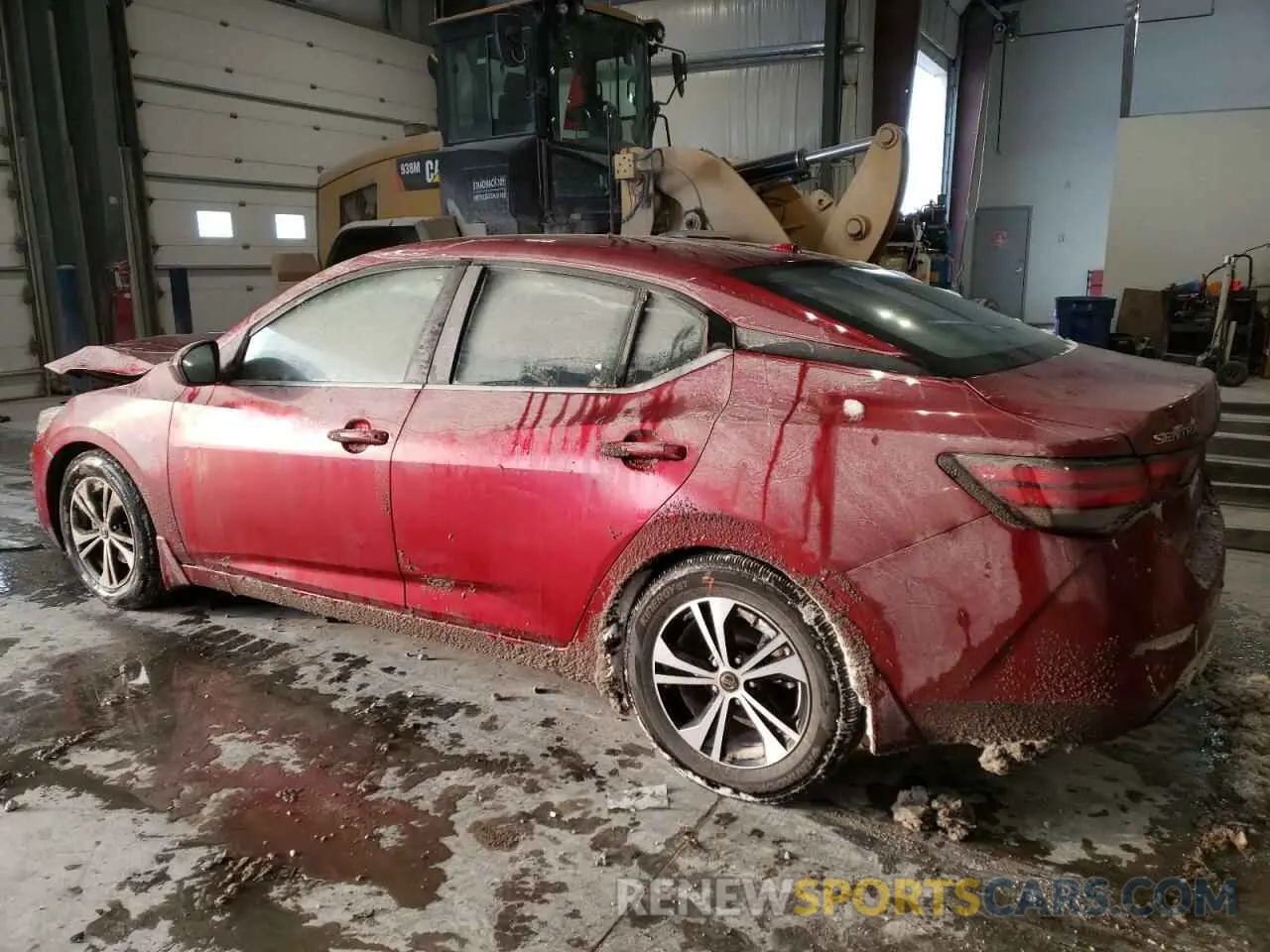 2 Photograph of a damaged car 3N1AB8CV6NY294802 NISSAN SENTRA 2022