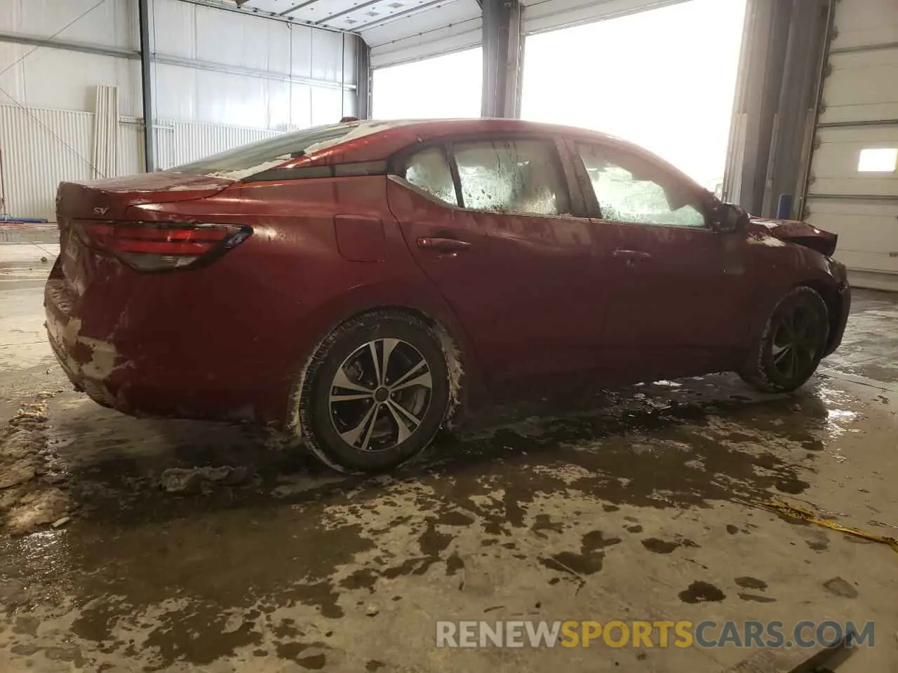 3 Photograph of a damaged car 3N1AB8CV6NY294802 NISSAN SENTRA 2022