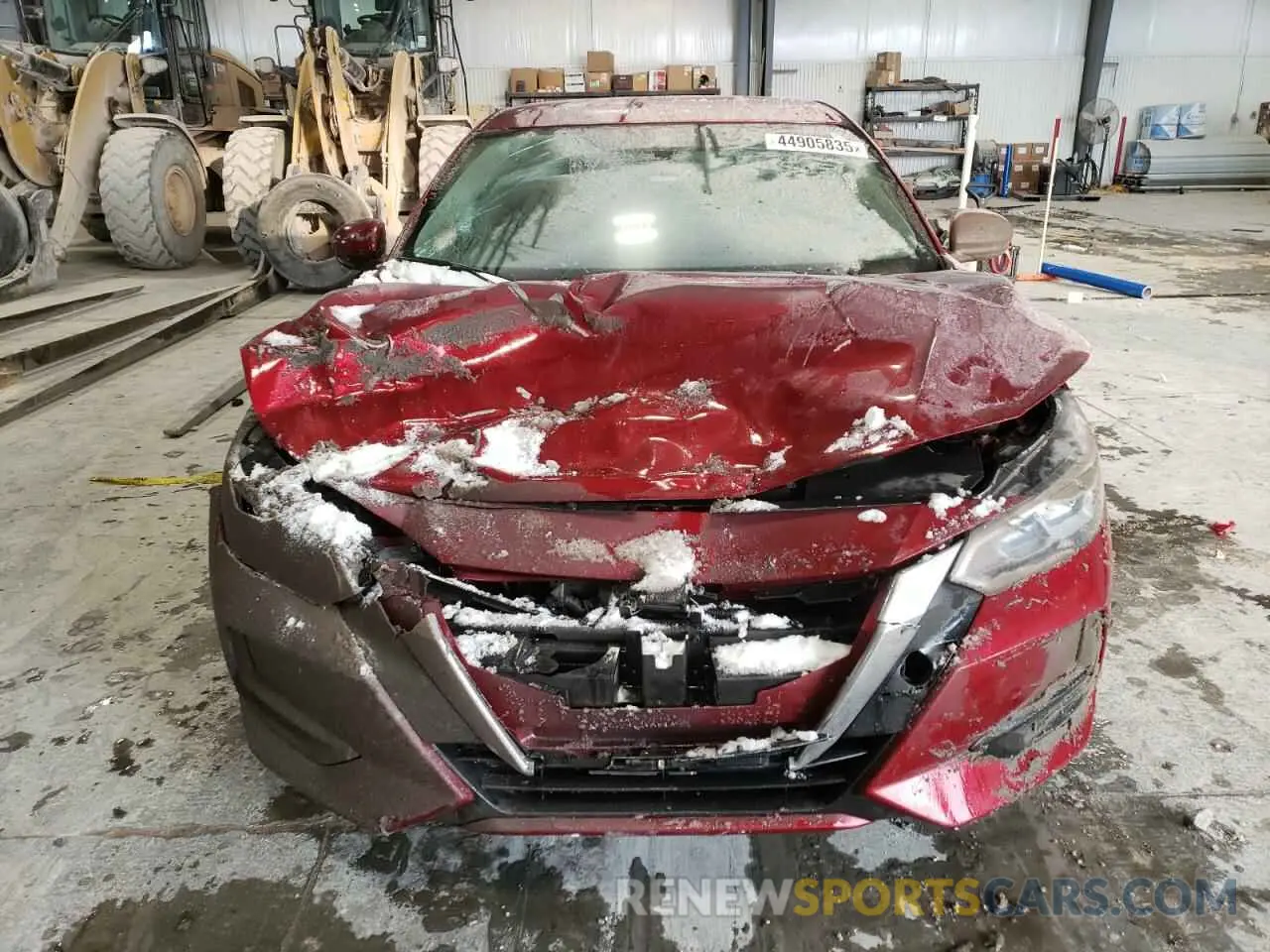 5 Photograph of a damaged car 3N1AB8CV6NY294802 NISSAN SENTRA 2022