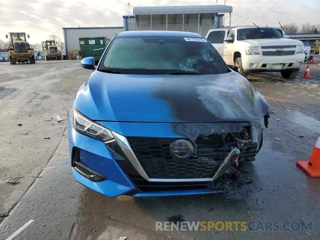 5 Photograph of a damaged car 3N1AB8CV6NY295707 NISSAN SENTRA 2022