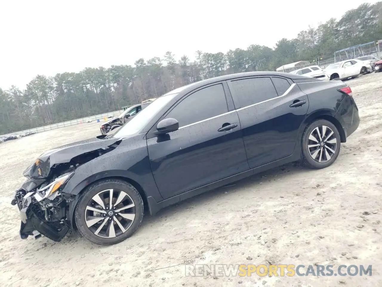1 Photograph of a damaged car 3N1AB8CV6NY304695 NISSAN SENTRA 2022
