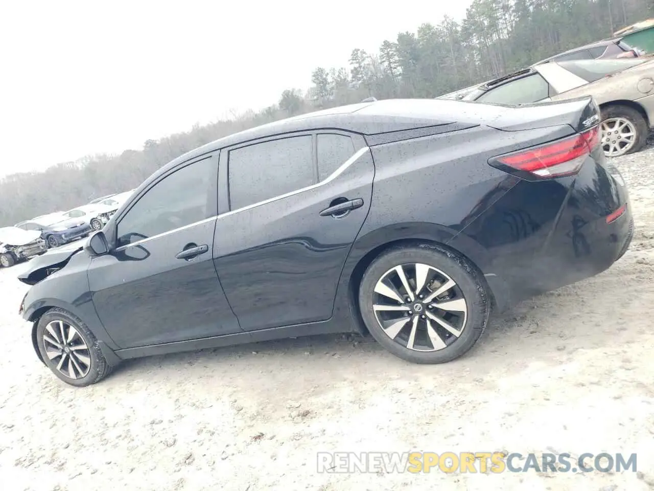 2 Photograph of a damaged car 3N1AB8CV6NY304695 NISSAN SENTRA 2022