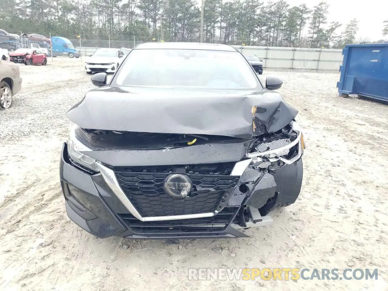 5 Photograph of a damaged car 3N1AB8CV6NY304695 NISSAN SENTRA 2022