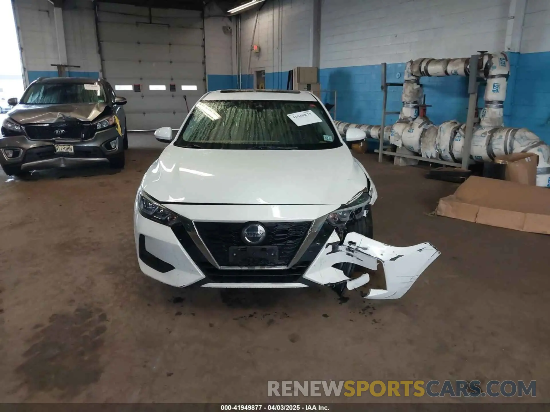12 Photograph of a damaged car 3N1AB8CV6NY311310 NISSAN SENTRA 2022