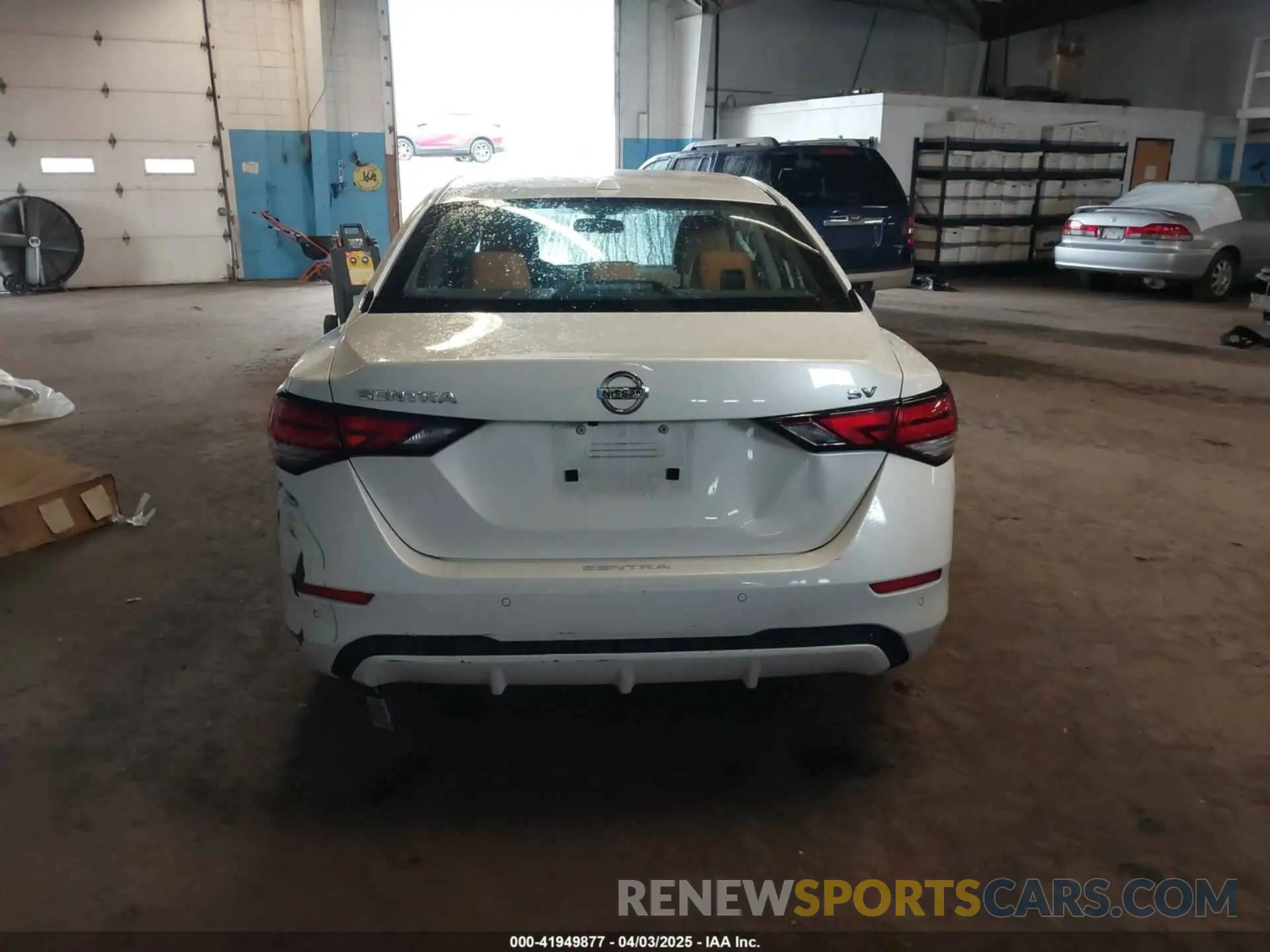 16 Photograph of a damaged car 3N1AB8CV6NY311310 NISSAN SENTRA 2022