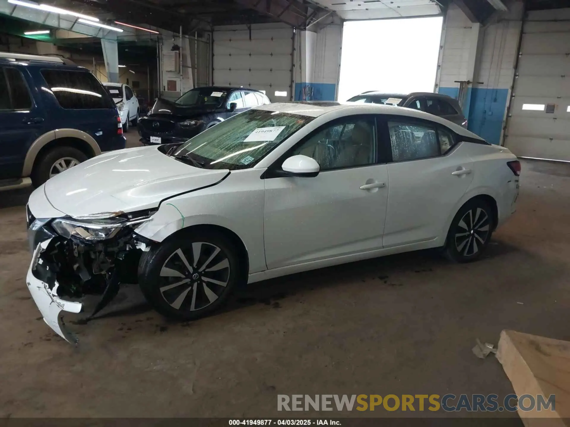 6 Photograph of a damaged car 3N1AB8CV6NY311310 NISSAN SENTRA 2022