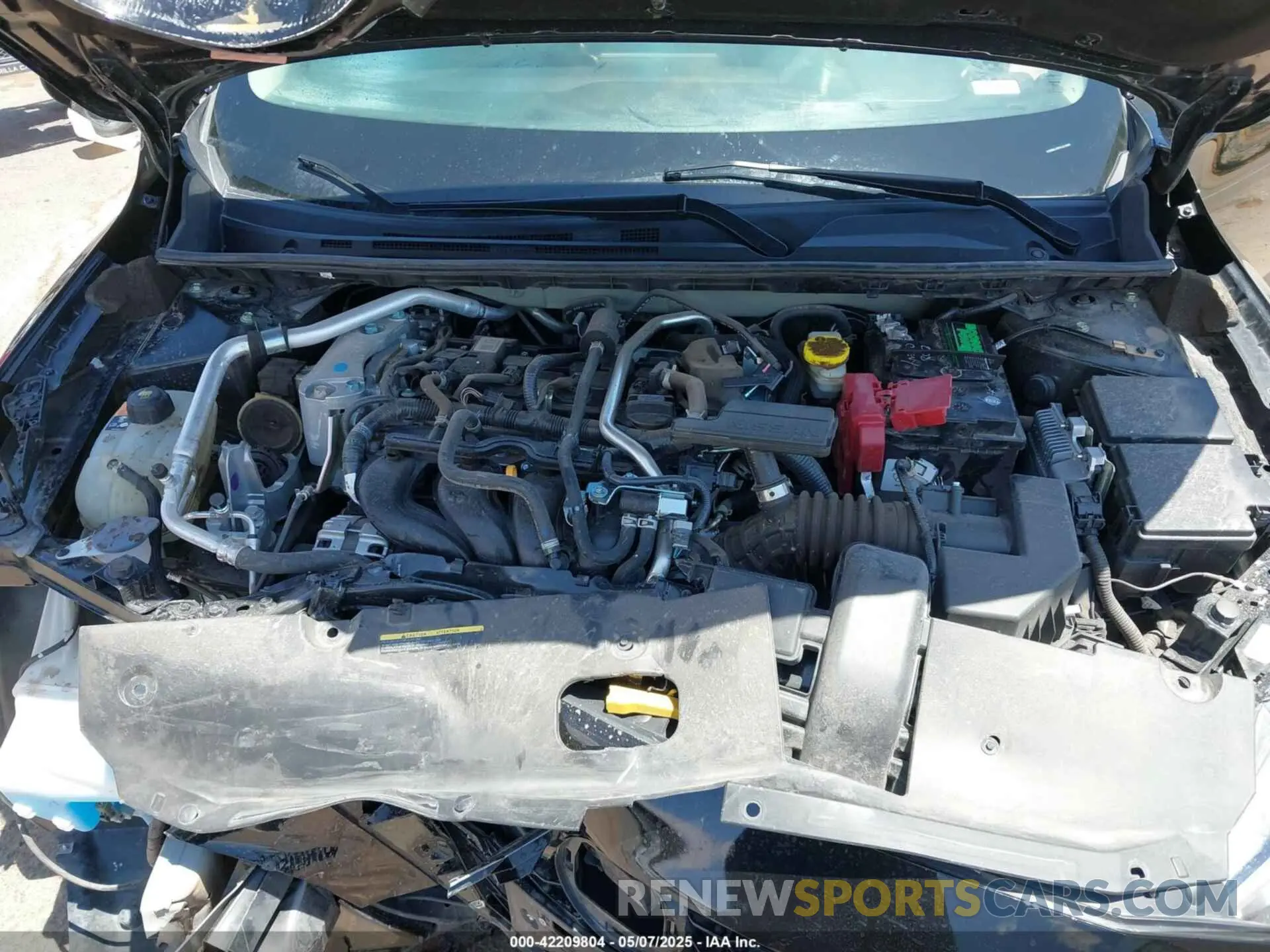 10 Photograph of a damaged car 3N1AB8CV6NY311503 NISSAN SENTRA 2022