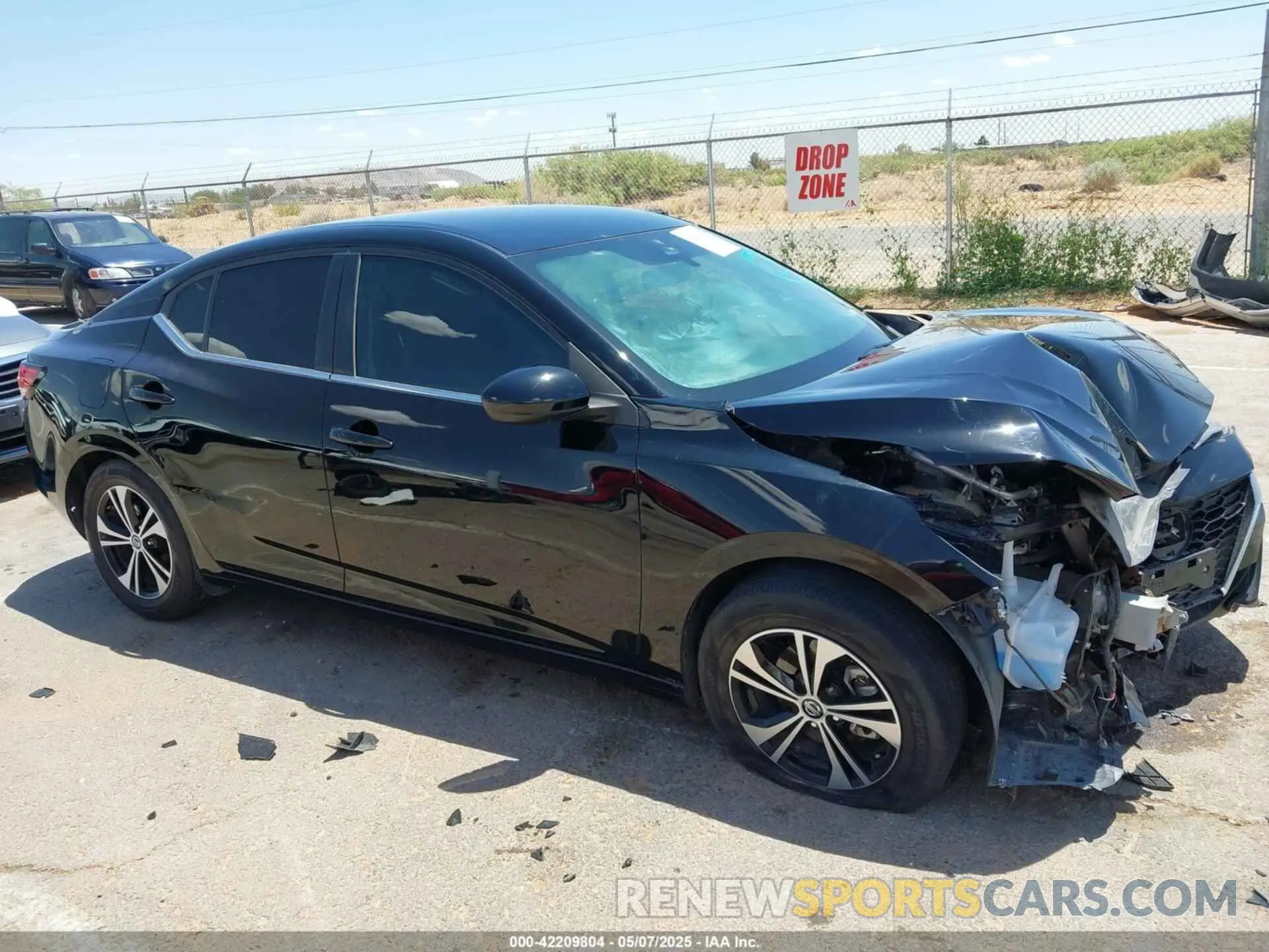 13 Photograph of a damaged car 3N1AB8CV6NY311503 NISSAN SENTRA 2022