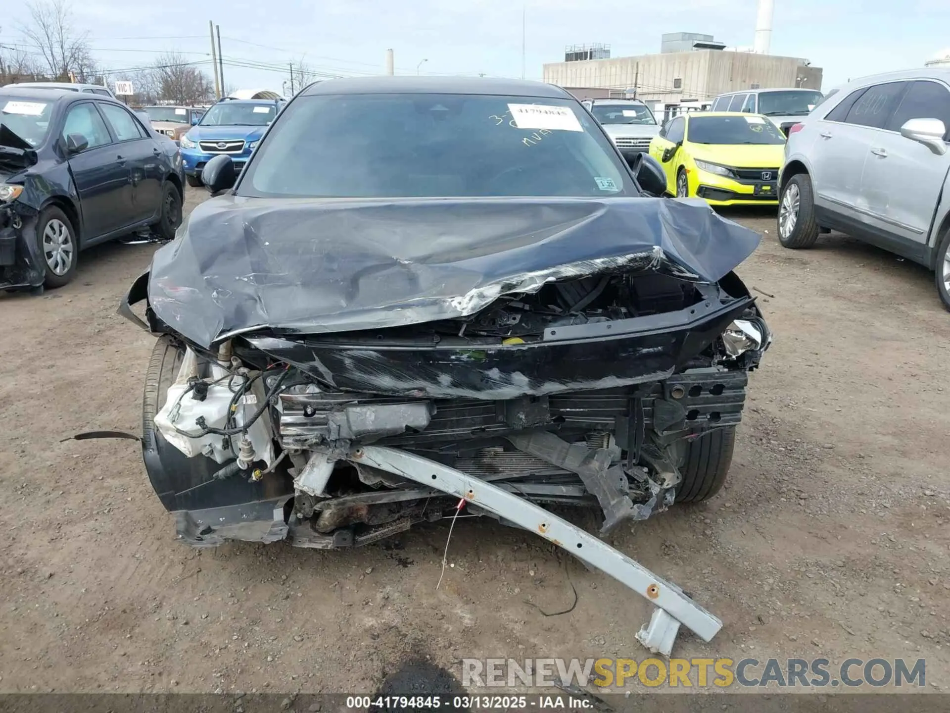 12 Photograph of a damaged car 3N1AB8CV6NY317771 NISSAN SENTRA 2022