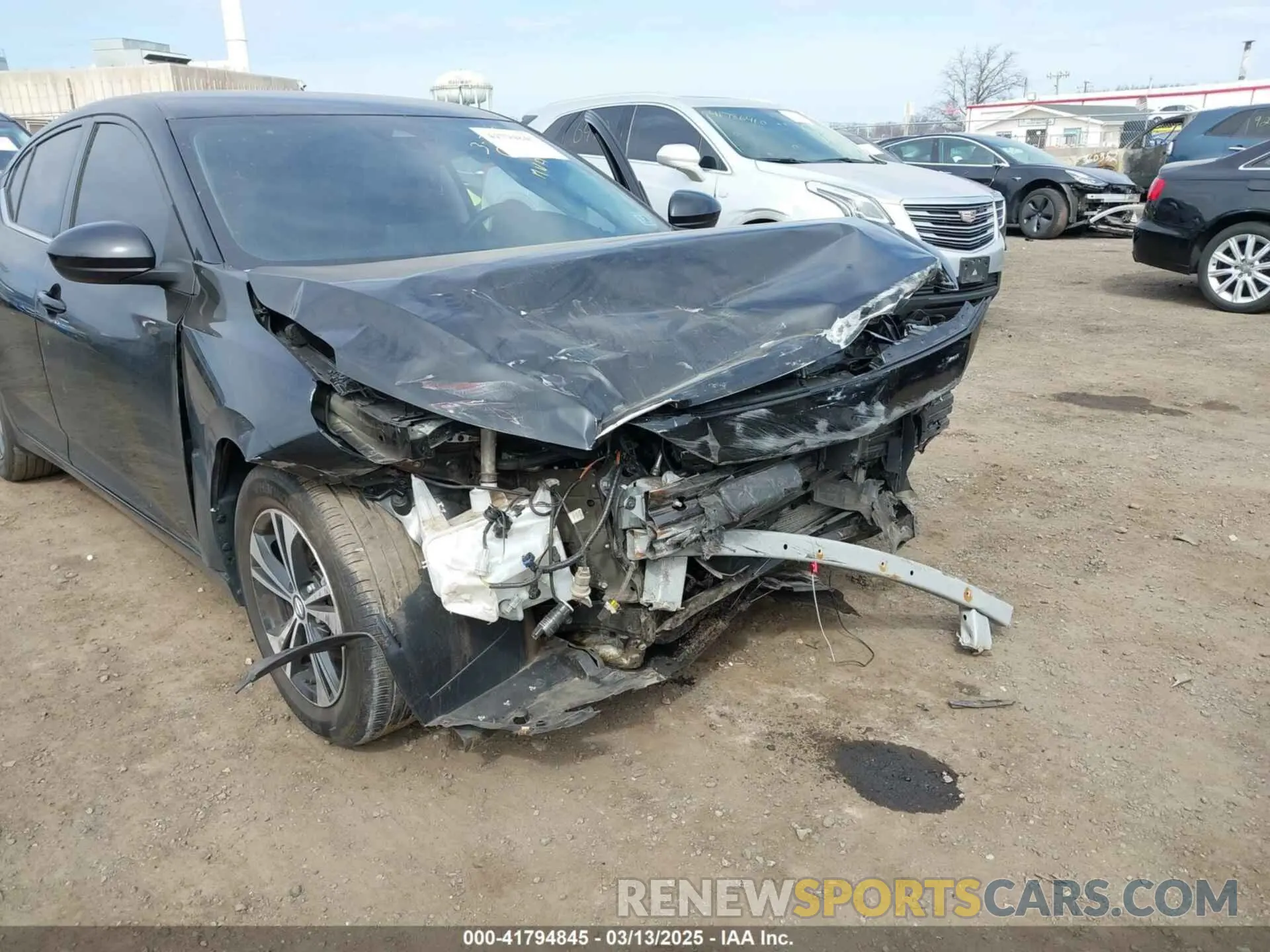 6 Photograph of a damaged car 3N1AB8CV6NY317771 NISSAN SENTRA 2022