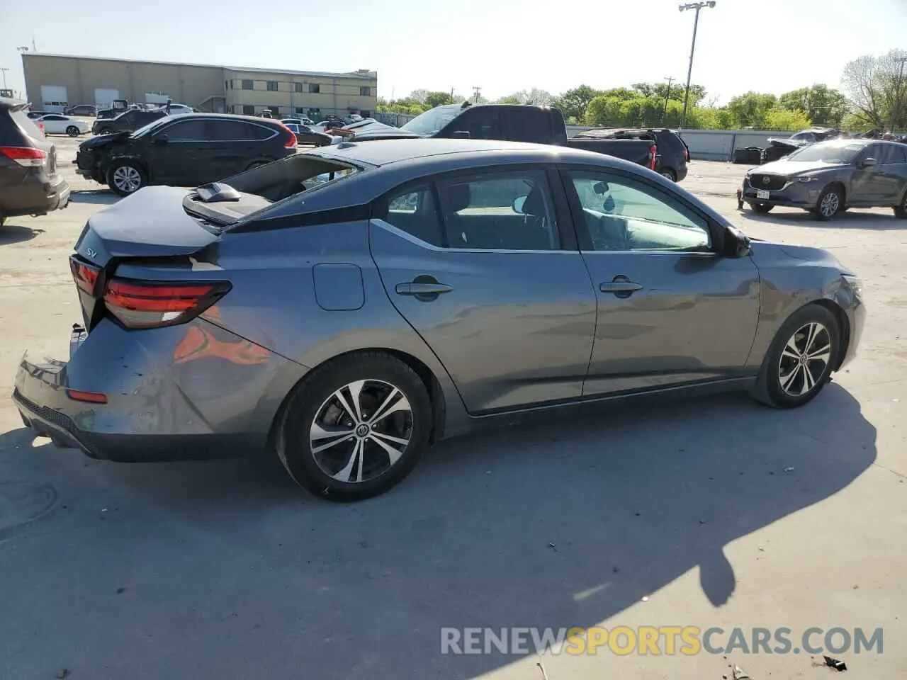 3 Photograph of a damaged car 3N1AB8CV7NY202984 NISSAN SENTRA 2022