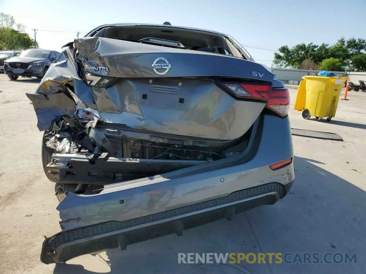 6 Photograph of a damaged car 3N1AB8CV7NY202984 NISSAN SENTRA 2022