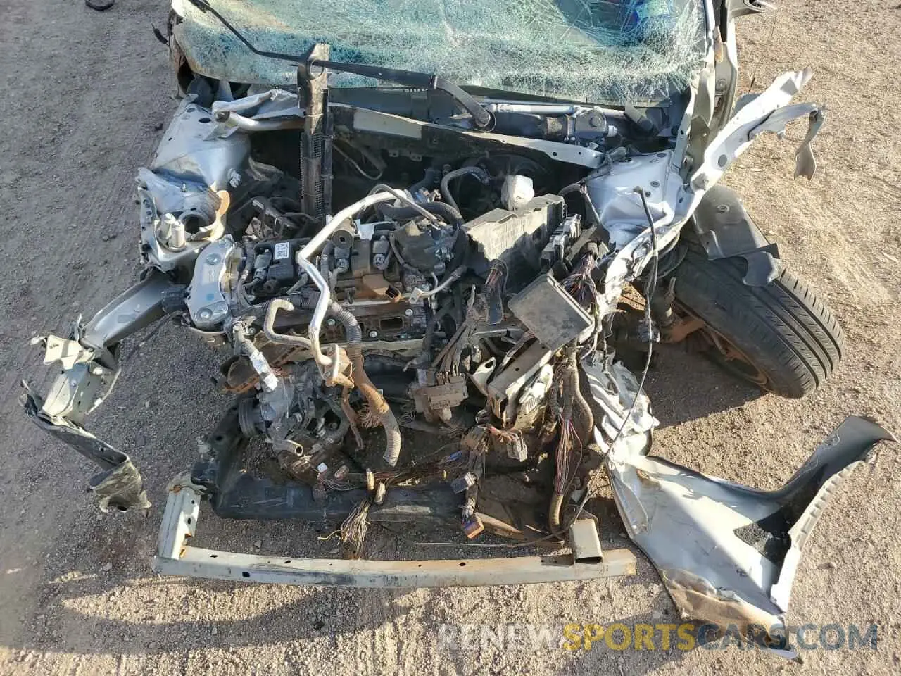 11 Photograph of a damaged car 3N1AB8CV7NY206582 NISSAN SENTRA 2022
