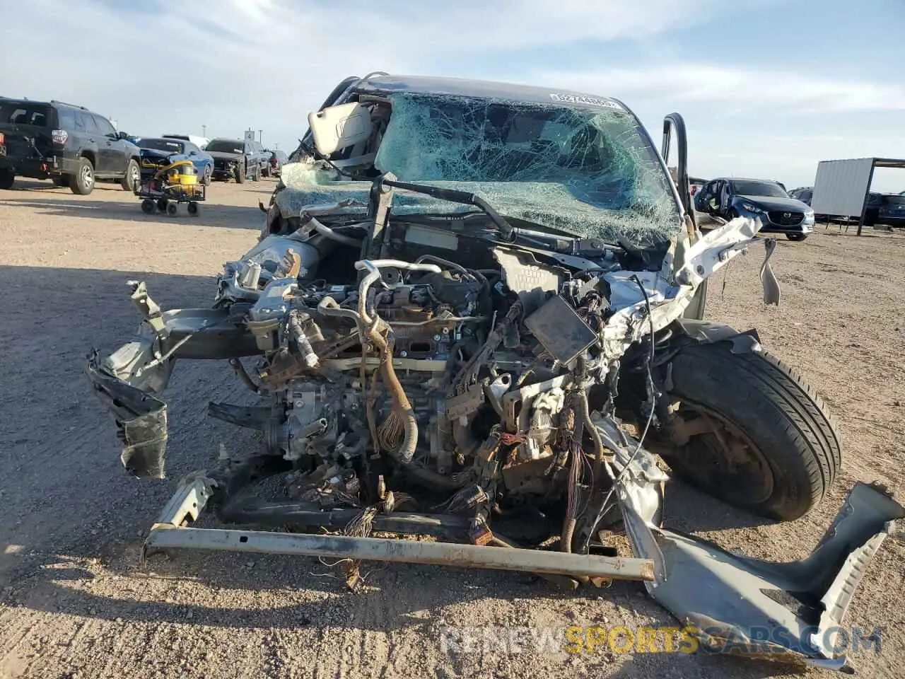 5 Photograph of a damaged car 3N1AB8CV7NY206582 NISSAN SENTRA 2022