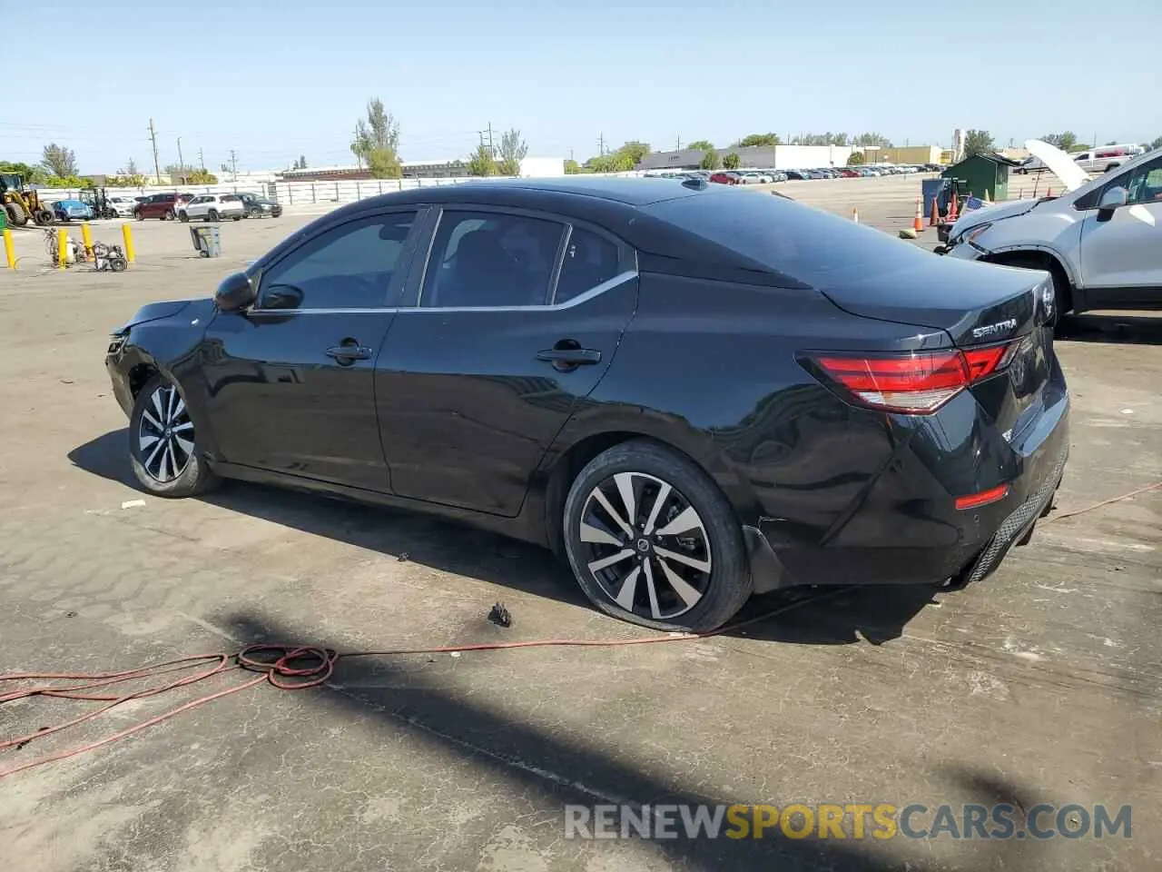 2 Photograph of a damaged car 3N1AB8CV7NY208297 NISSAN SENTRA 2022