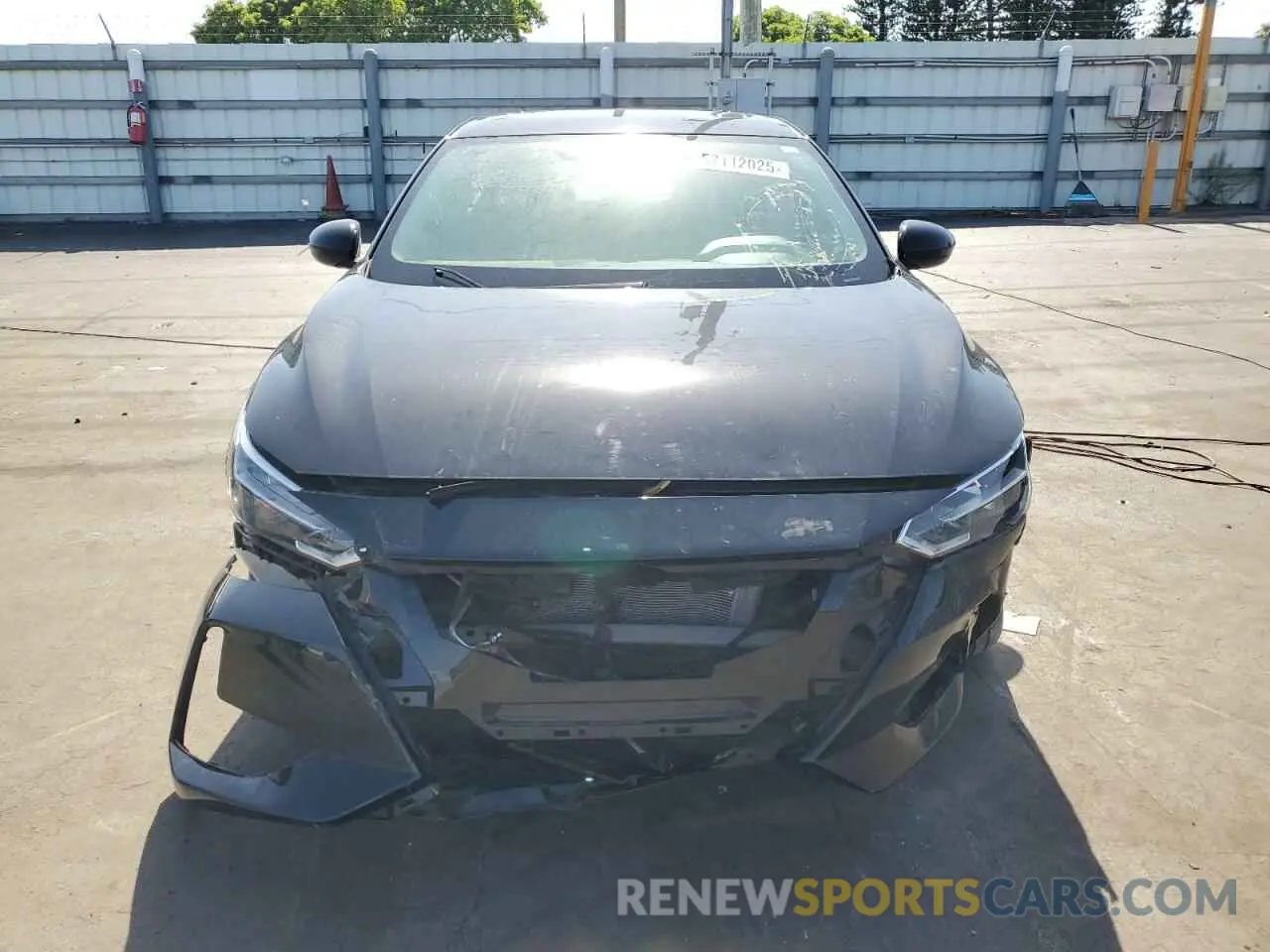 5 Photograph of a damaged car 3N1AB8CV7NY208297 NISSAN SENTRA 2022