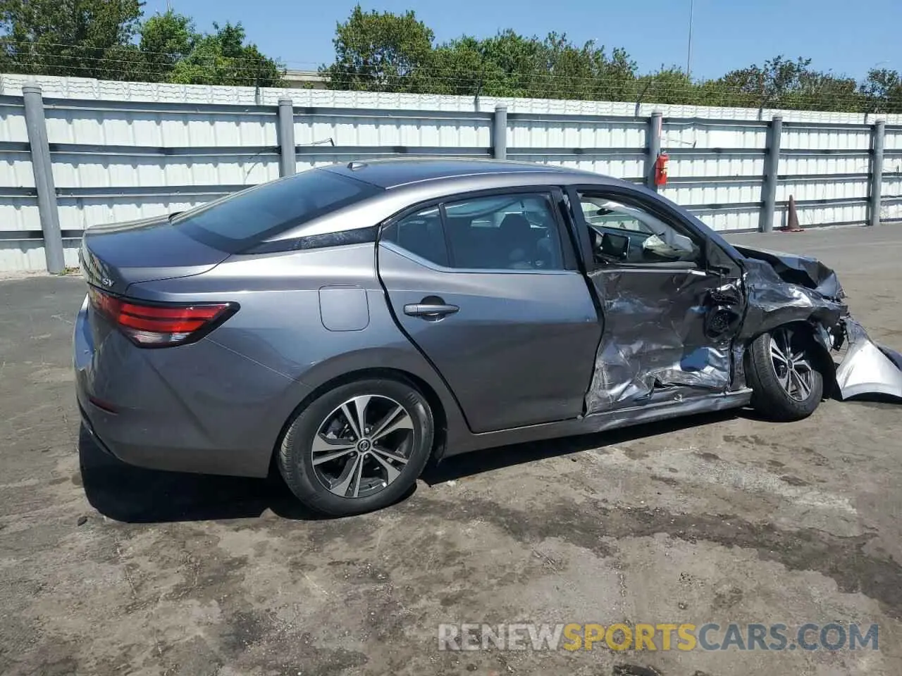 3 Photograph of a damaged car 3N1AB8CV7NY210034 NISSAN SENTRA 2022