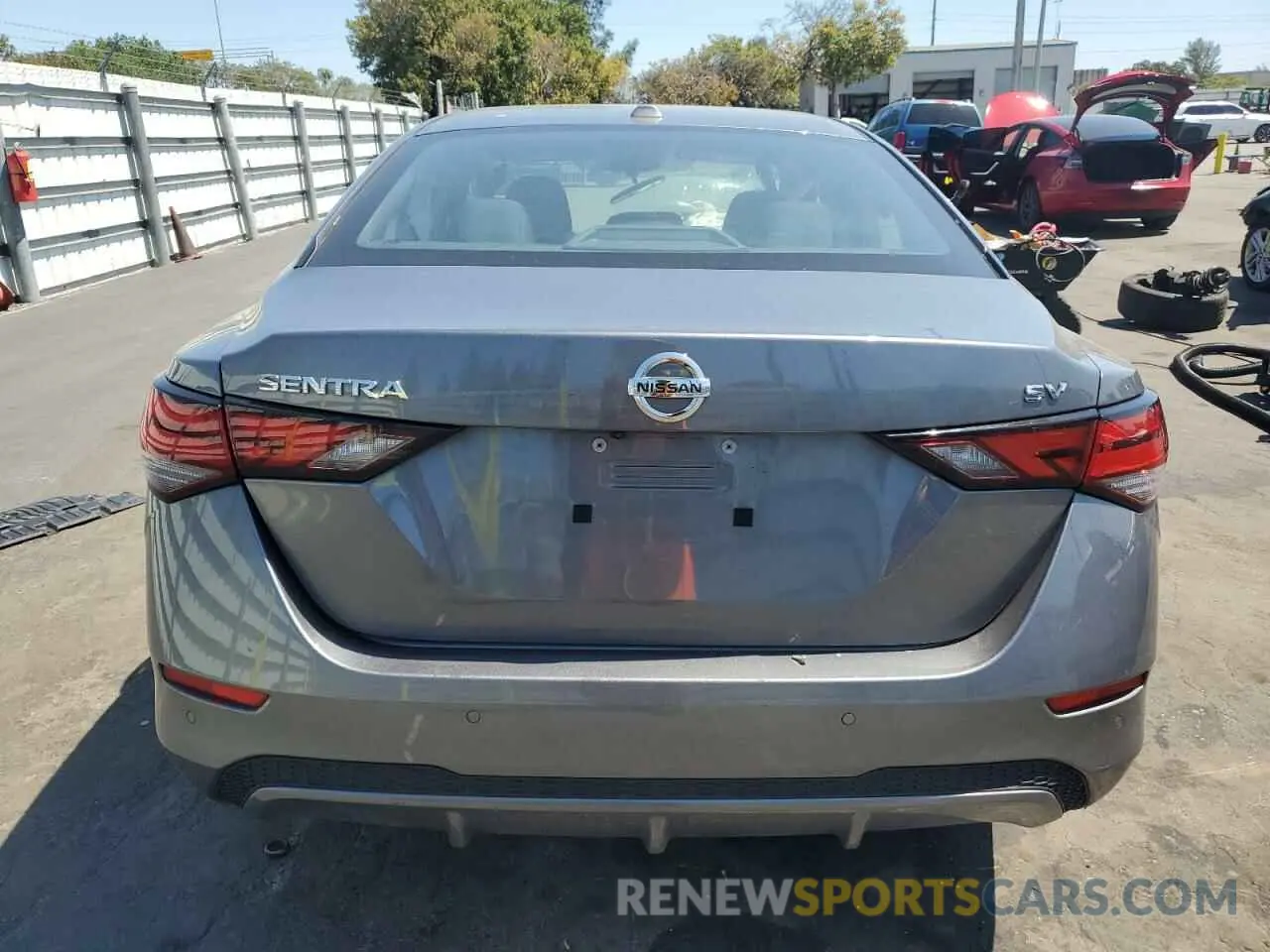 6 Photograph of a damaged car 3N1AB8CV7NY210034 NISSAN SENTRA 2022