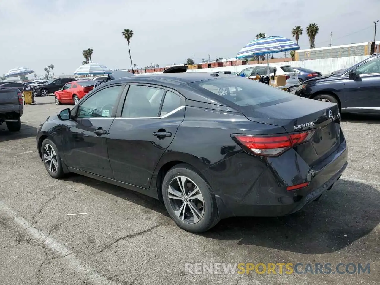 2 Photograph of a damaged car 3N1AB8CV7NY220191 NISSAN SENTRA 2022