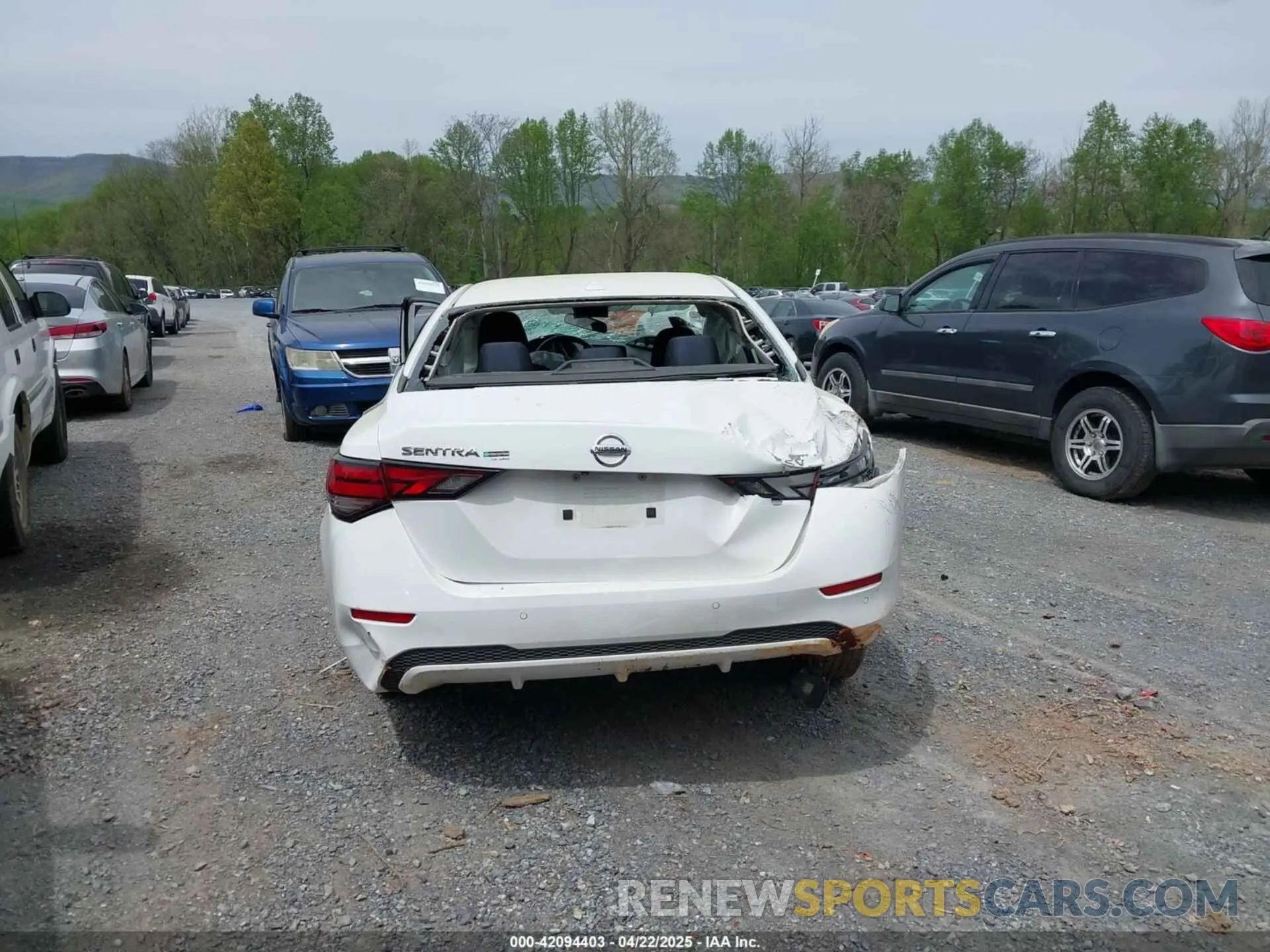 16 Photograph of a damaged car 3N1AB8CV7NY221664 NISSAN SENTRA 2022