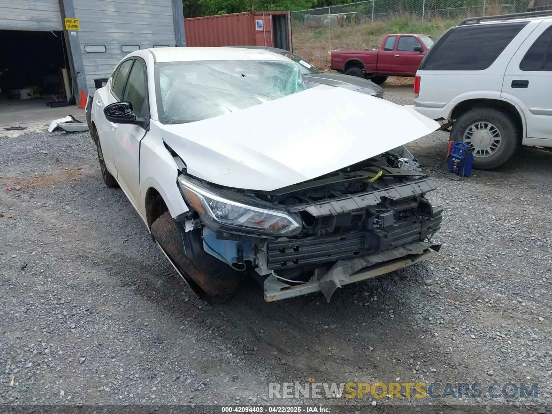 6 Photograph of a damaged car 3N1AB8CV7NY221664 NISSAN SENTRA 2022