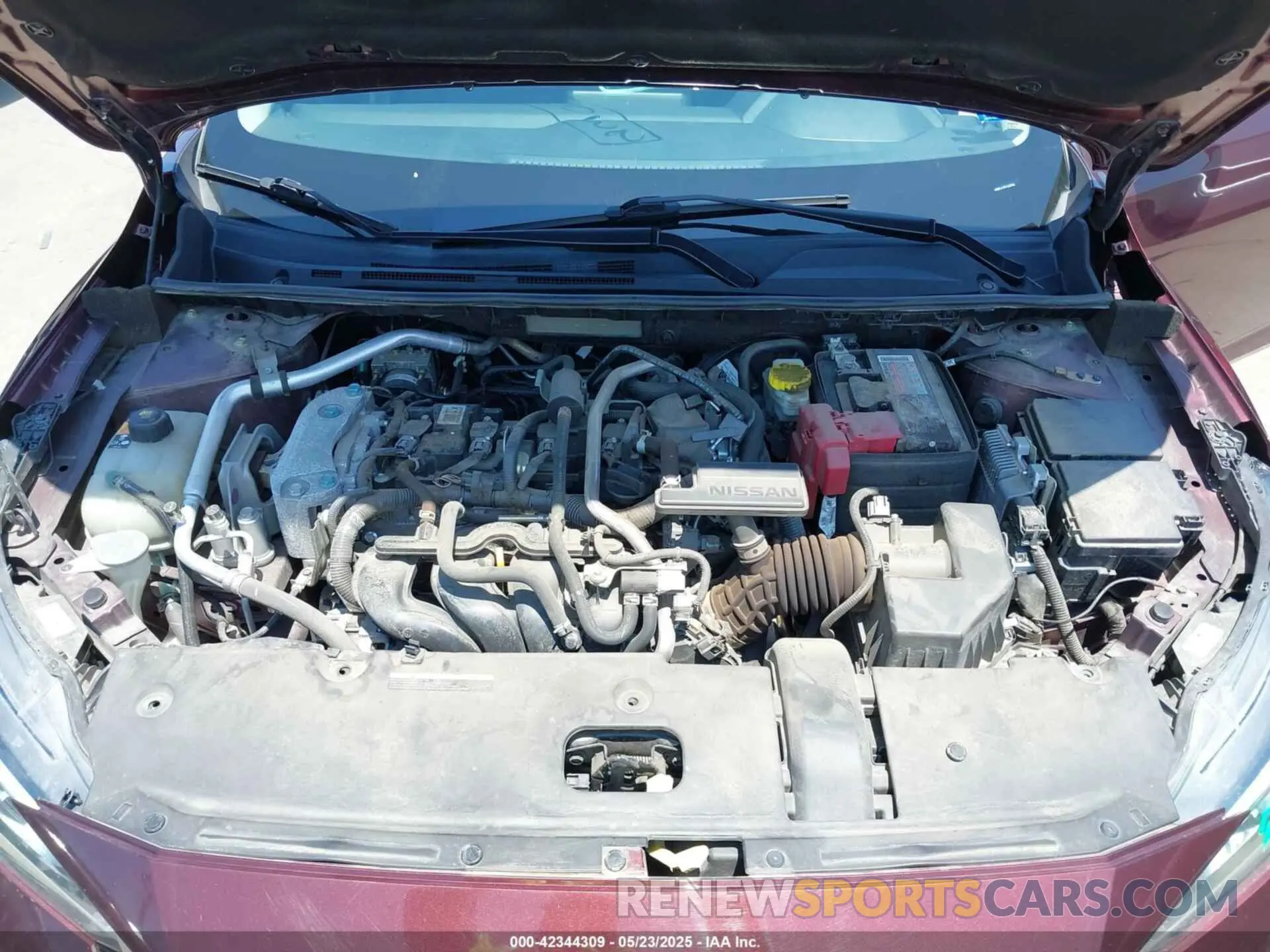 10 Photograph of a damaged car 3N1AB8CV7NY223432 NISSAN SENTRA 2022