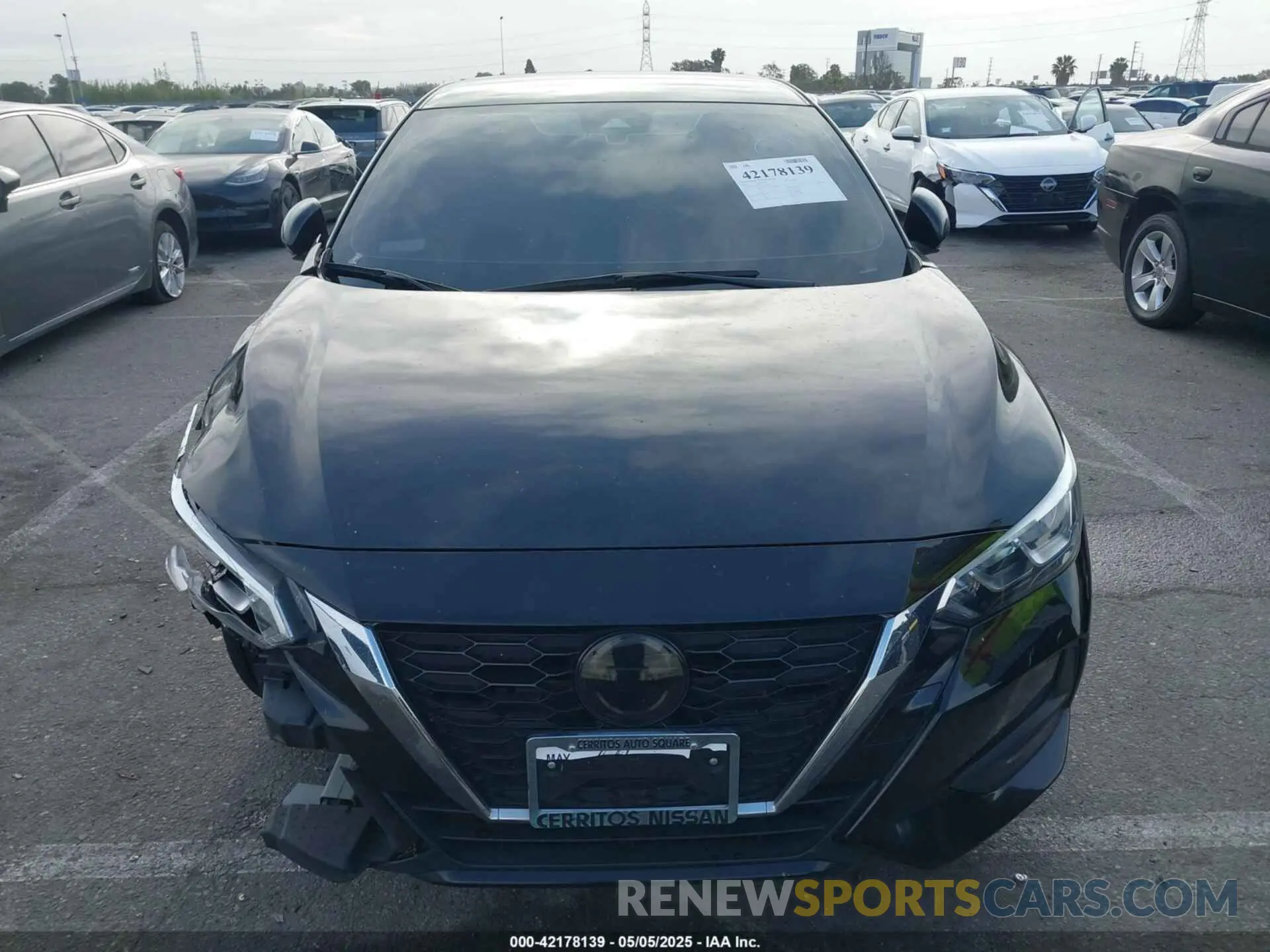 12 Photograph of a damaged car 3N1AB8CV7NY230672 NISSAN SENTRA 2022