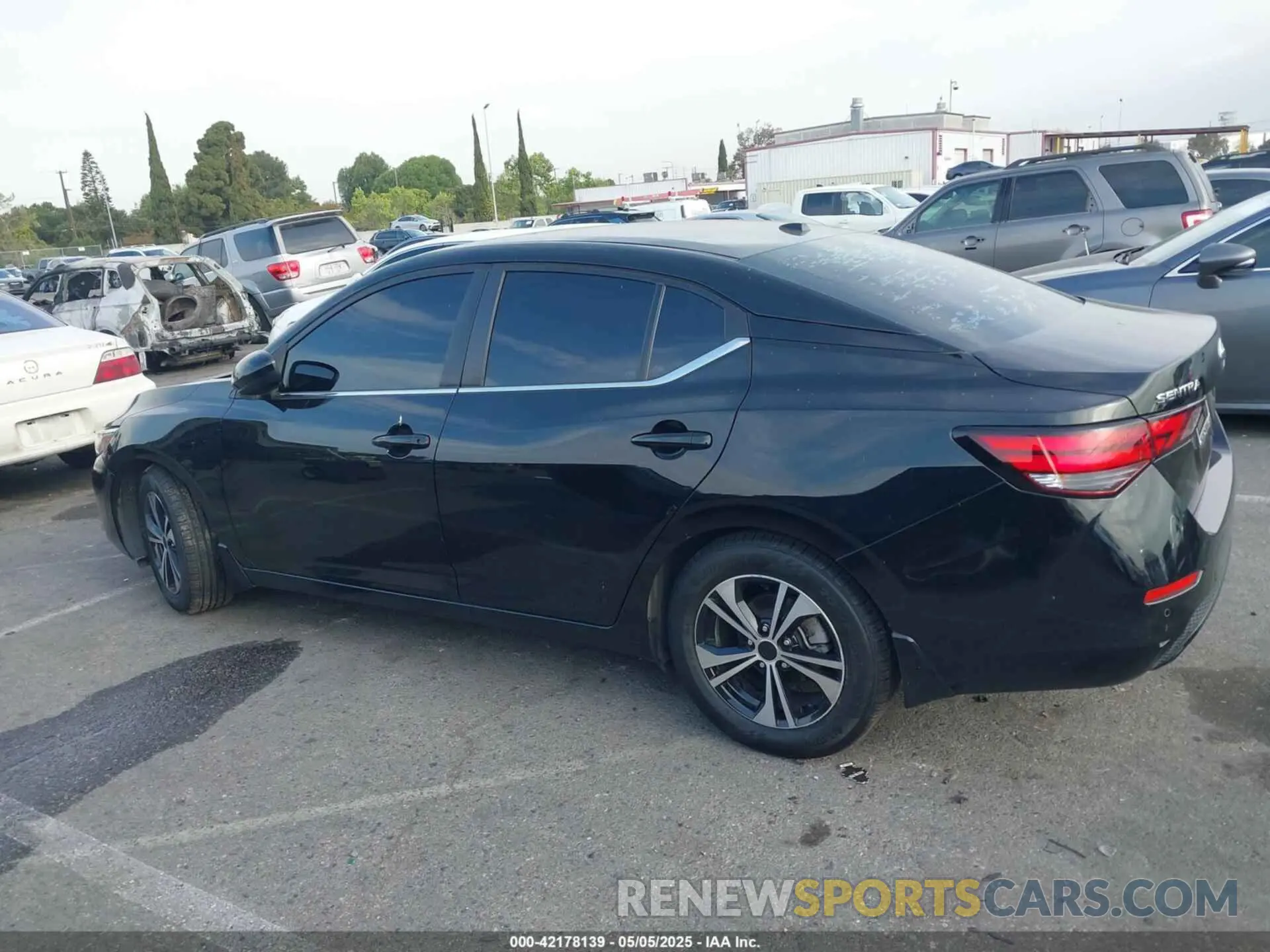 14 Photograph of a damaged car 3N1AB8CV7NY230672 NISSAN SENTRA 2022