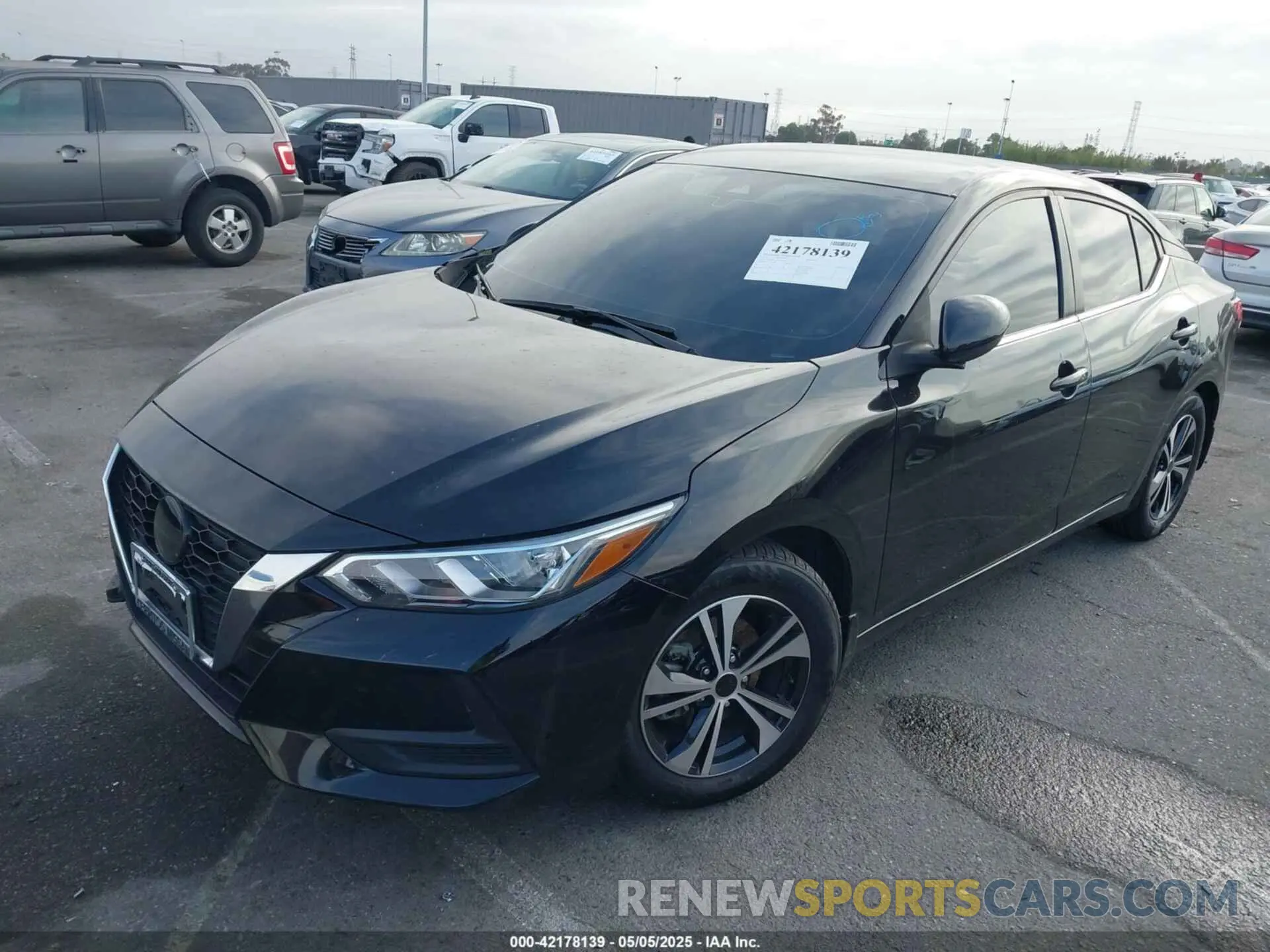 2 Photograph of a damaged car 3N1AB8CV7NY230672 NISSAN SENTRA 2022