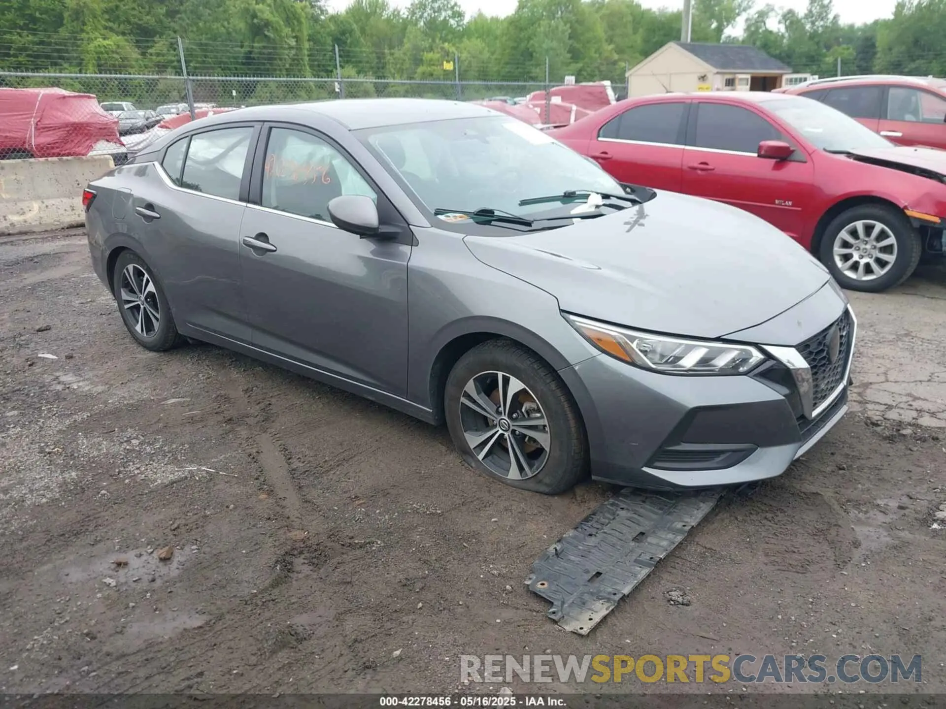 1 Photograph of a damaged car 3N1AB8CV7NY241087 NISSAN SENTRA 2022