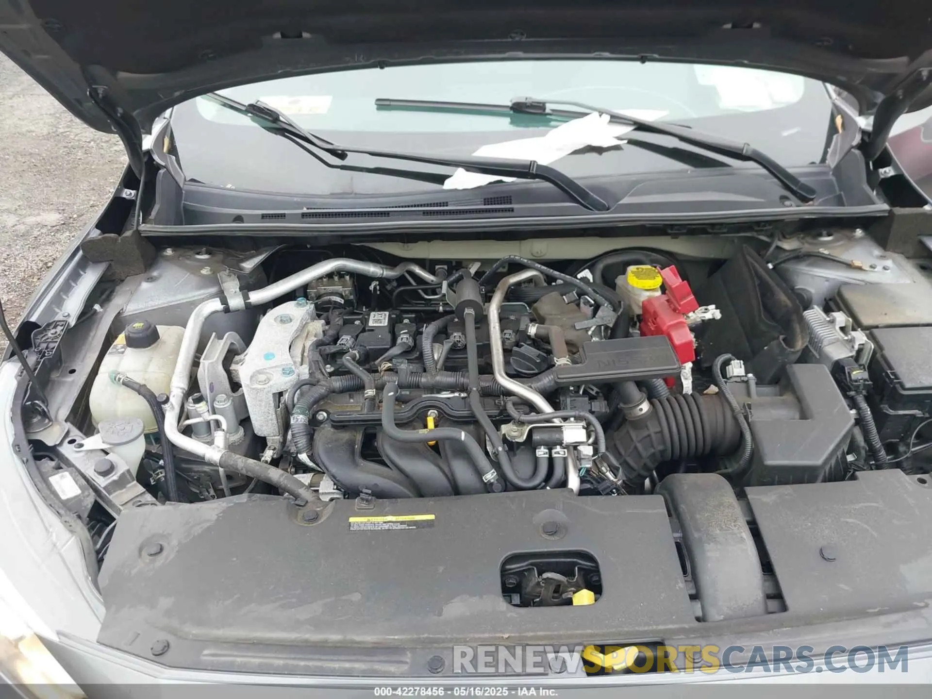 10 Photograph of a damaged car 3N1AB8CV7NY241087 NISSAN SENTRA 2022