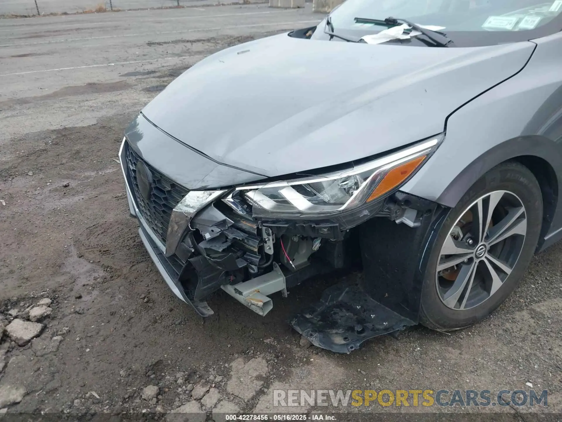 6 Photograph of a damaged car 3N1AB8CV7NY241087 NISSAN SENTRA 2022