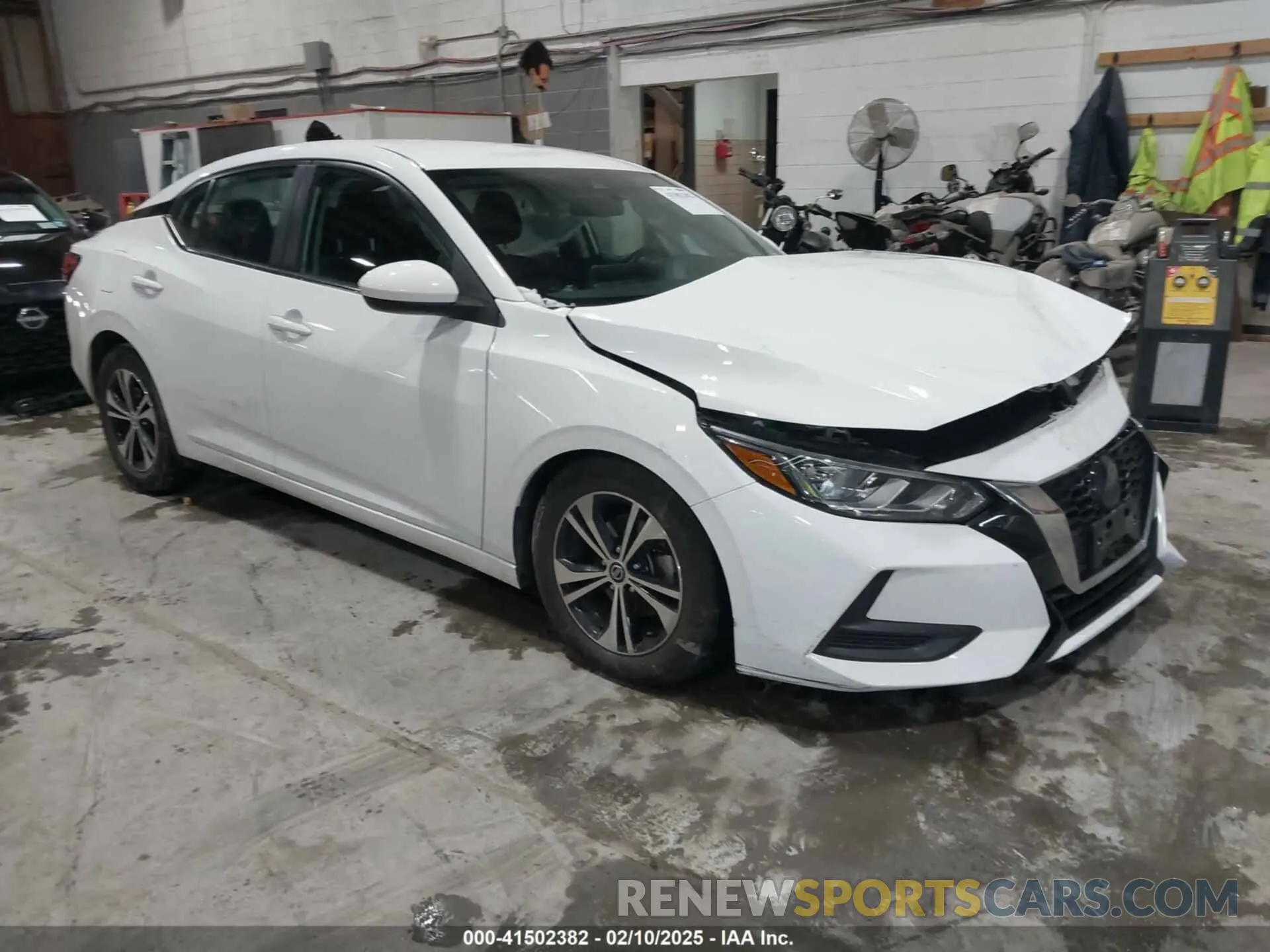 1 Photograph of a damaged car 3N1AB8CV7NY245382 NISSAN SENTRA 2022