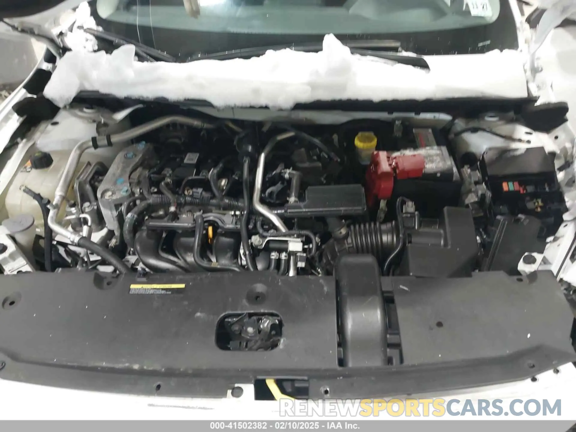 10 Photograph of a damaged car 3N1AB8CV7NY245382 NISSAN SENTRA 2022
