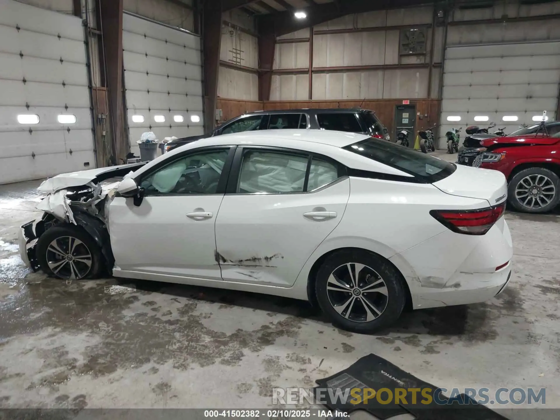 15 Photograph of a damaged car 3N1AB8CV7NY245382 NISSAN SENTRA 2022