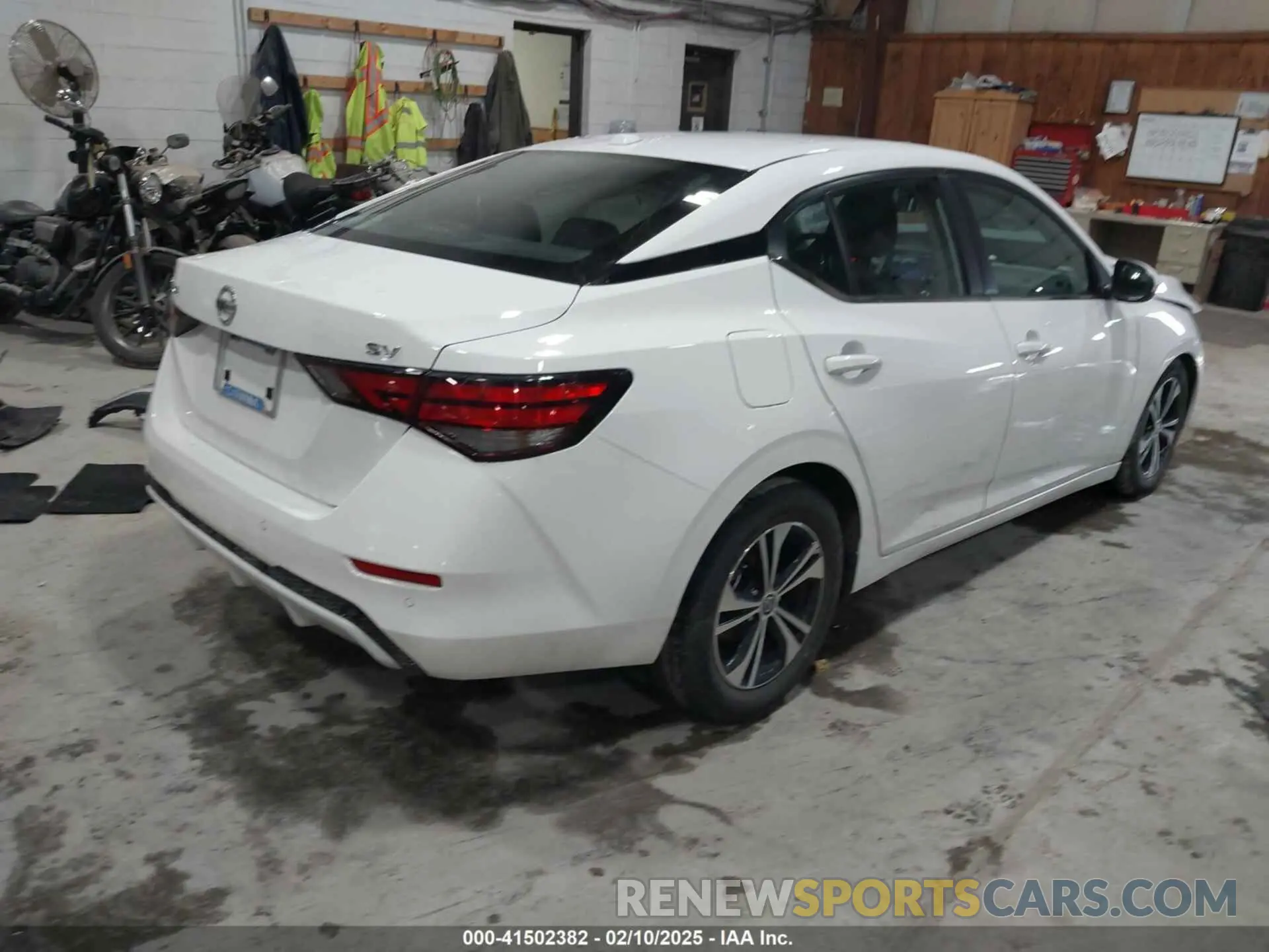 4 Photograph of a damaged car 3N1AB8CV7NY245382 NISSAN SENTRA 2022