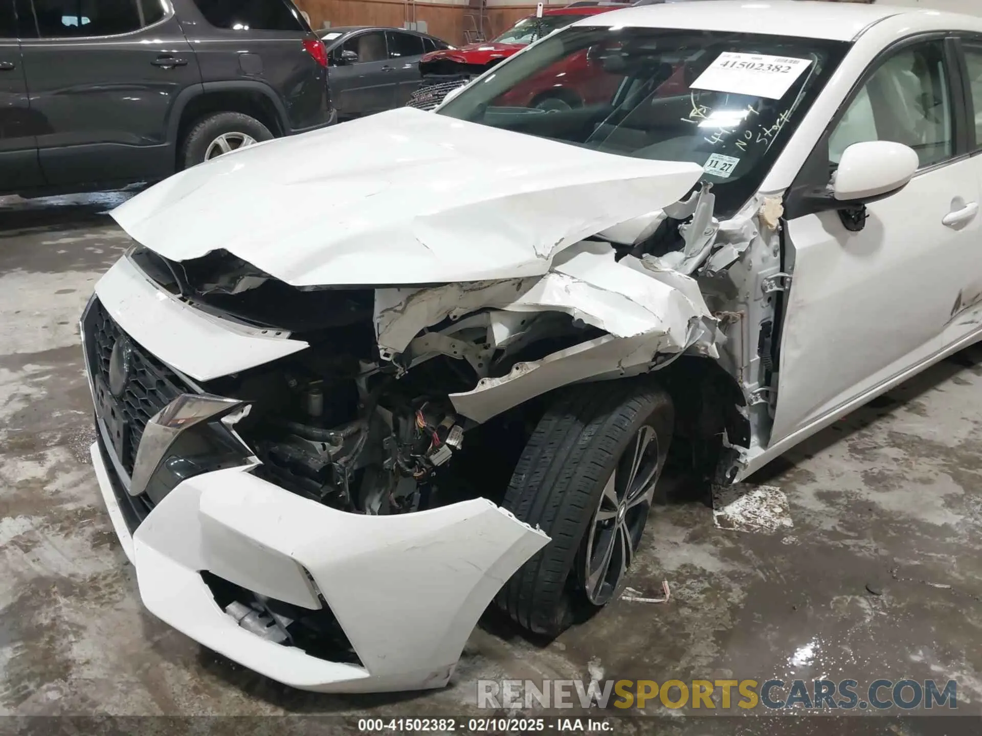 6 Photograph of a damaged car 3N1AB8CV7NY245382 NISSAN SENTRA 2022