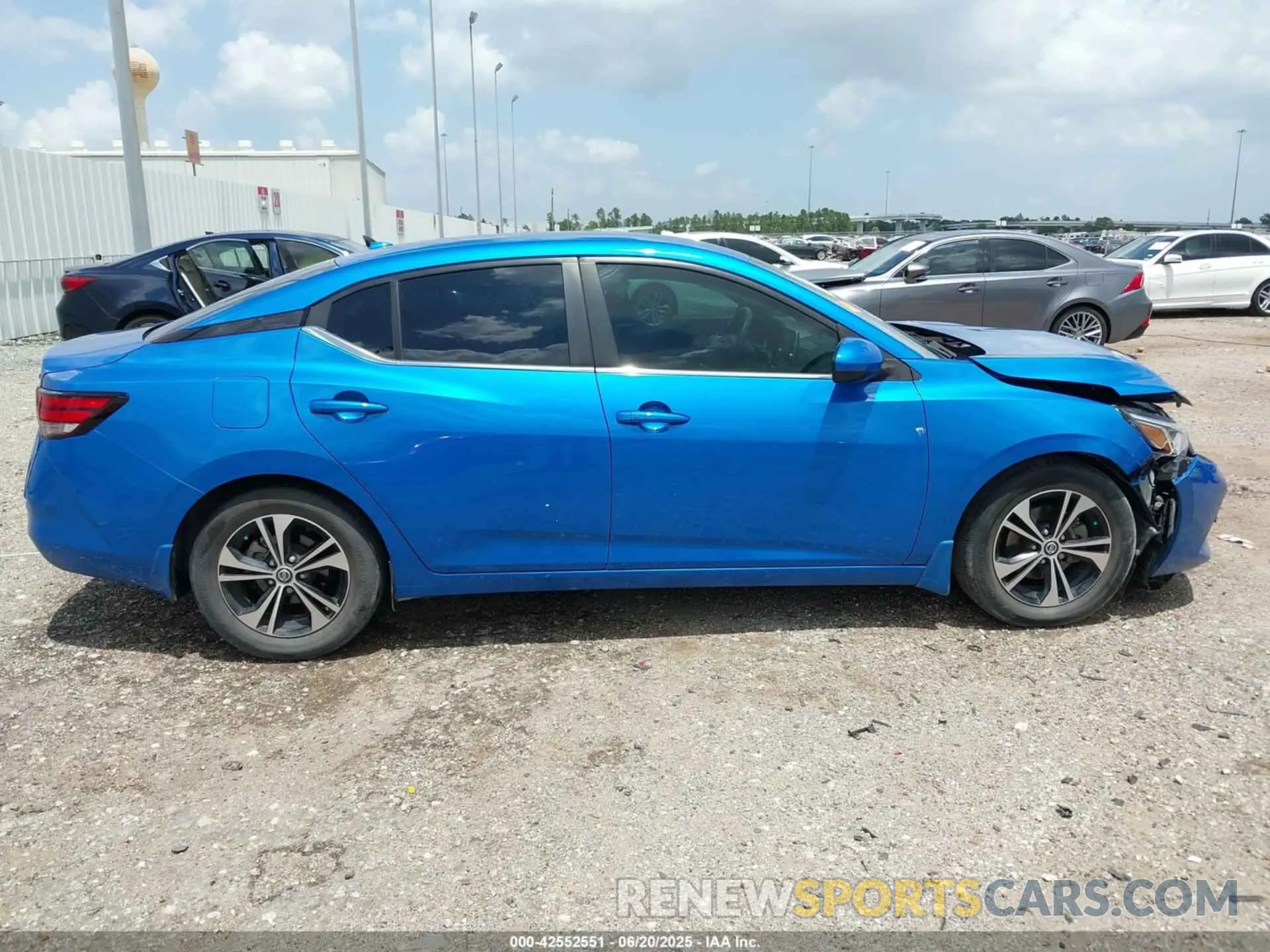 13 Photograph of a damaged car 3N1AB8CV7NY247228 NISSAN SENTRA 2022