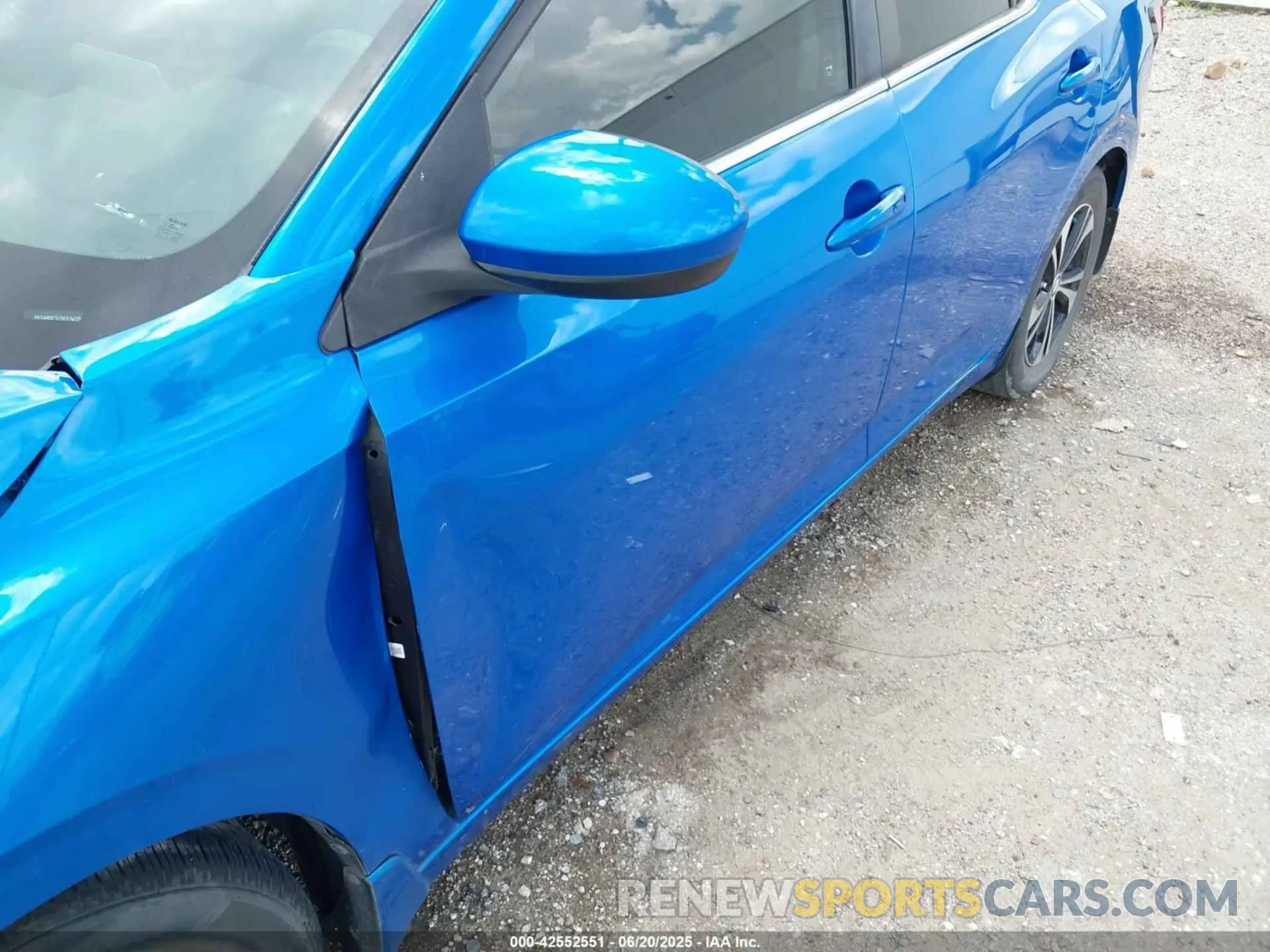 17 Photograph of a damaged car 3N1AB8CV7NY247228 NISSAN SENTRA 2022